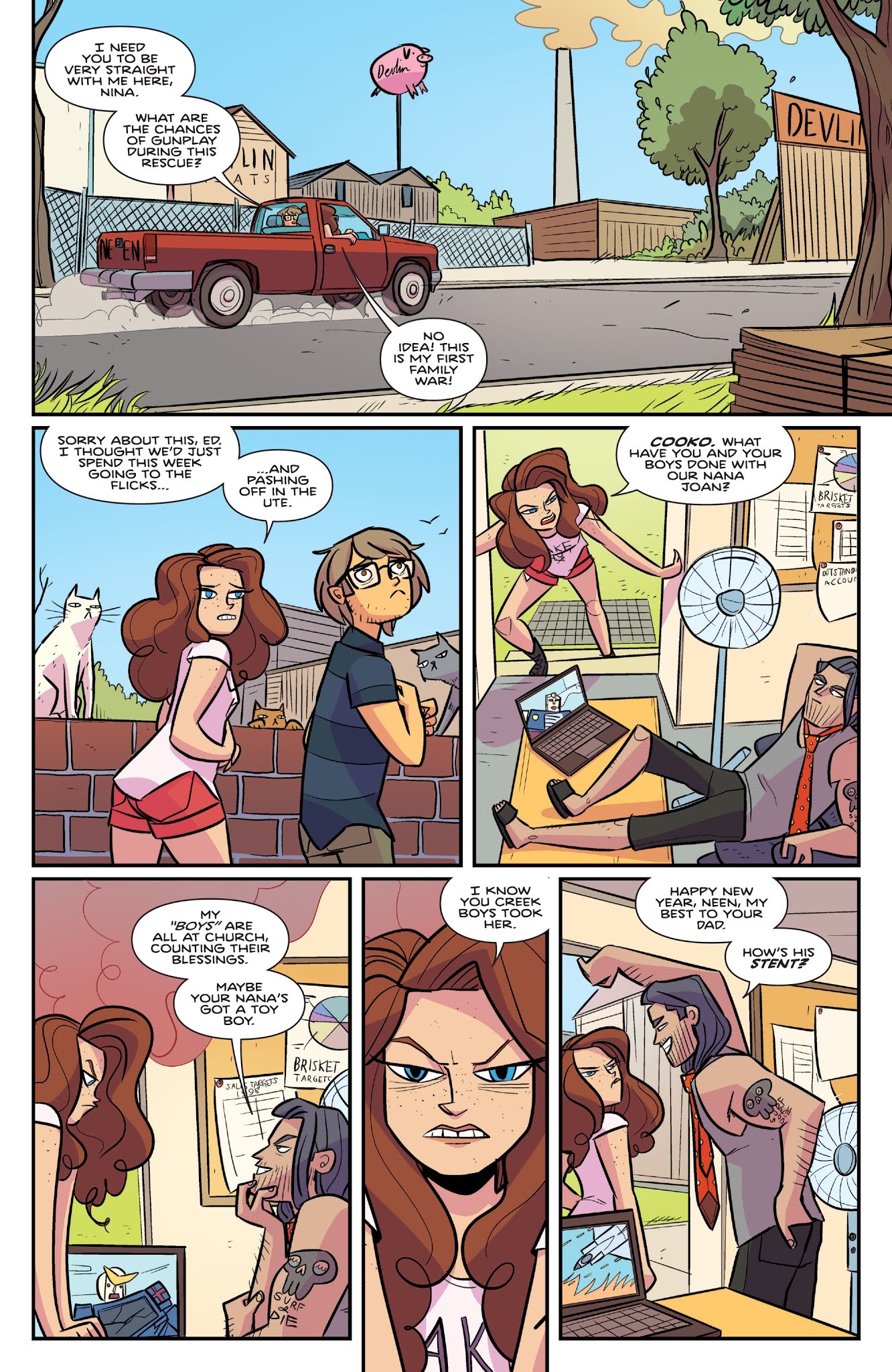 Read online Giant Days: Where Women Glow and Men Plunder comic -  Issue # Full - 31