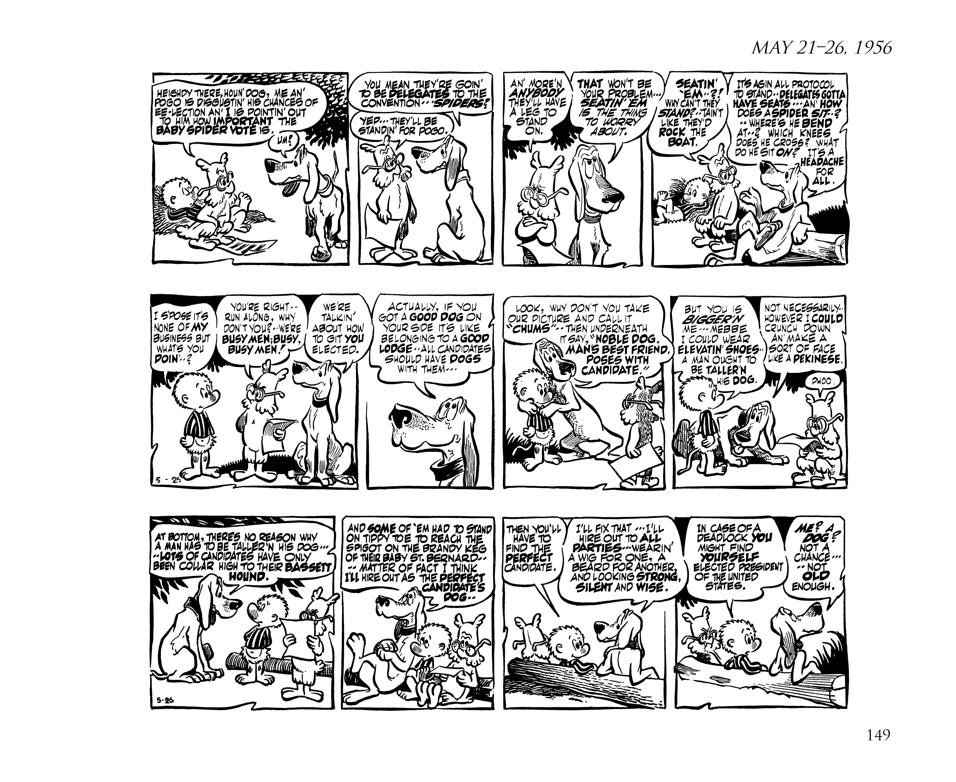 Read online Pogo by Walt Kelly: The Complete Syndicated Comic Strips comic -  Issue # TPB 4 (Part 2) - 61