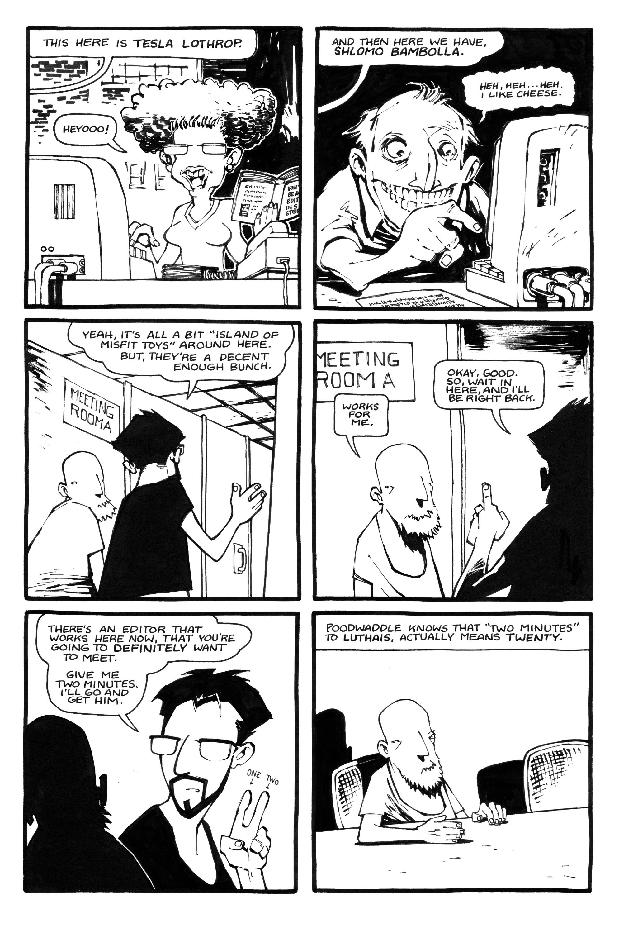 Read online Pencil Head comic -  Issue #2 - 18