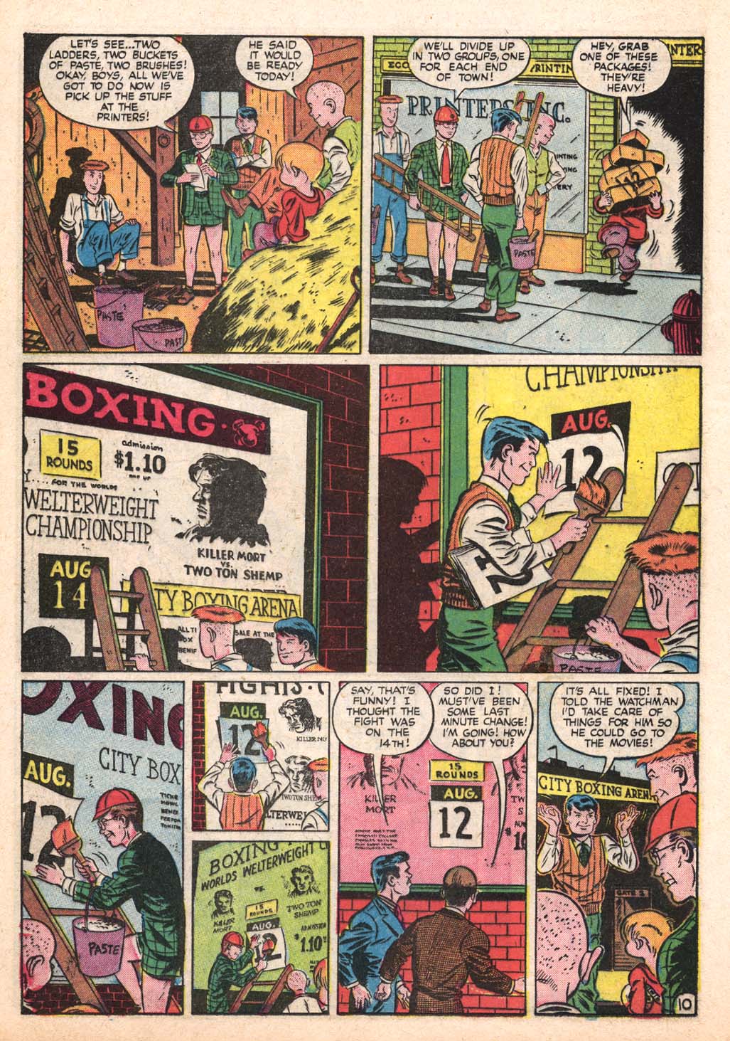 Read online Daredevil (1941) comic -  Issue #41 - 46