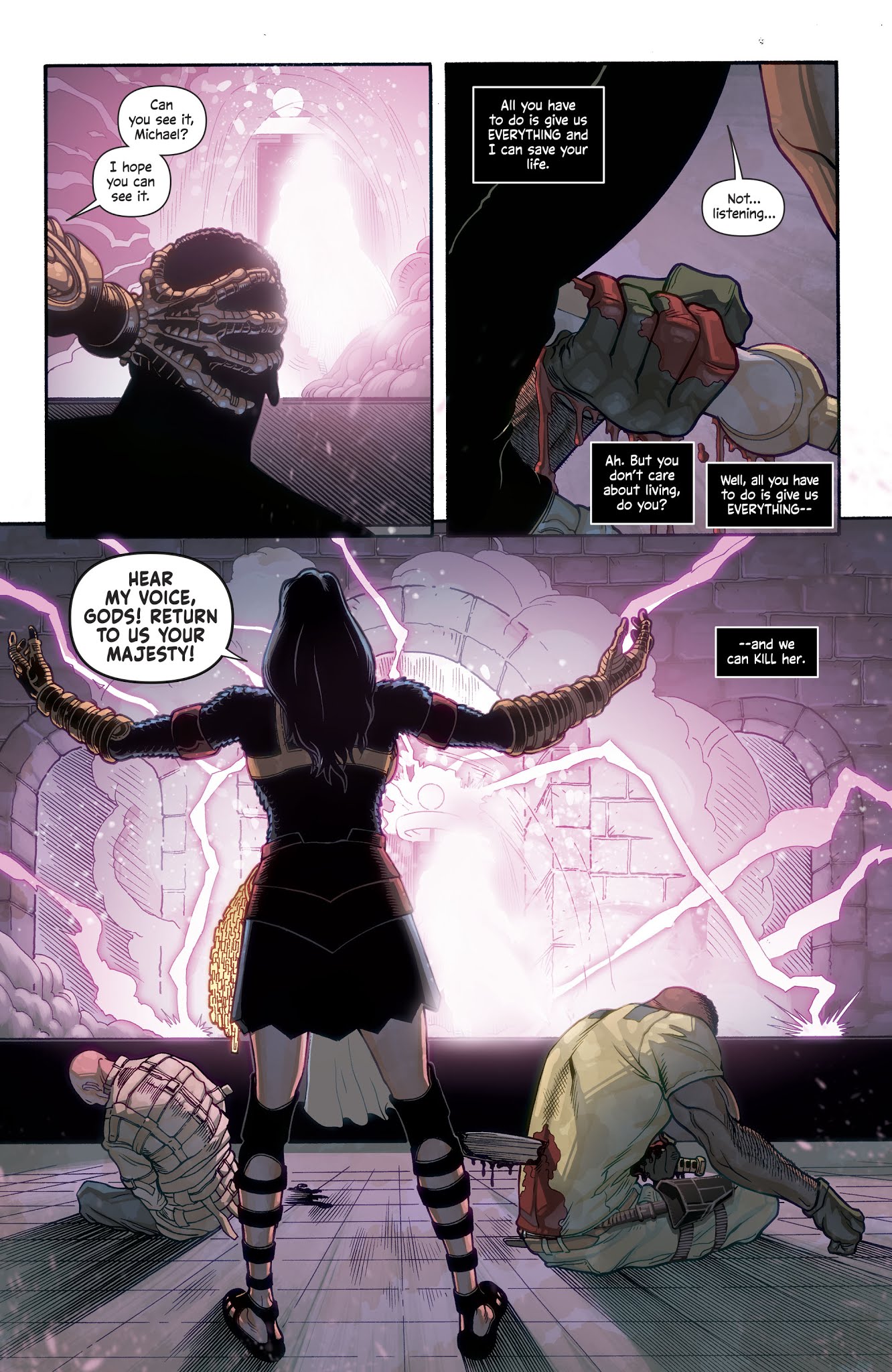 Read online The Wild Storm: Michael Cray comic -  Issue #12 - 16