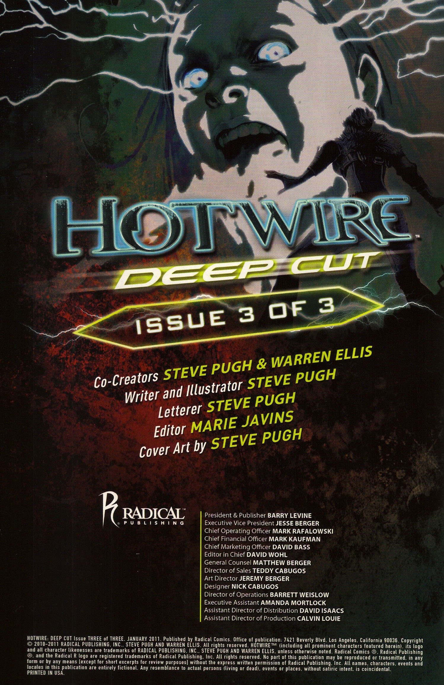 Read online Hotwire: Deep Cut comic -  Issue #3 - 2