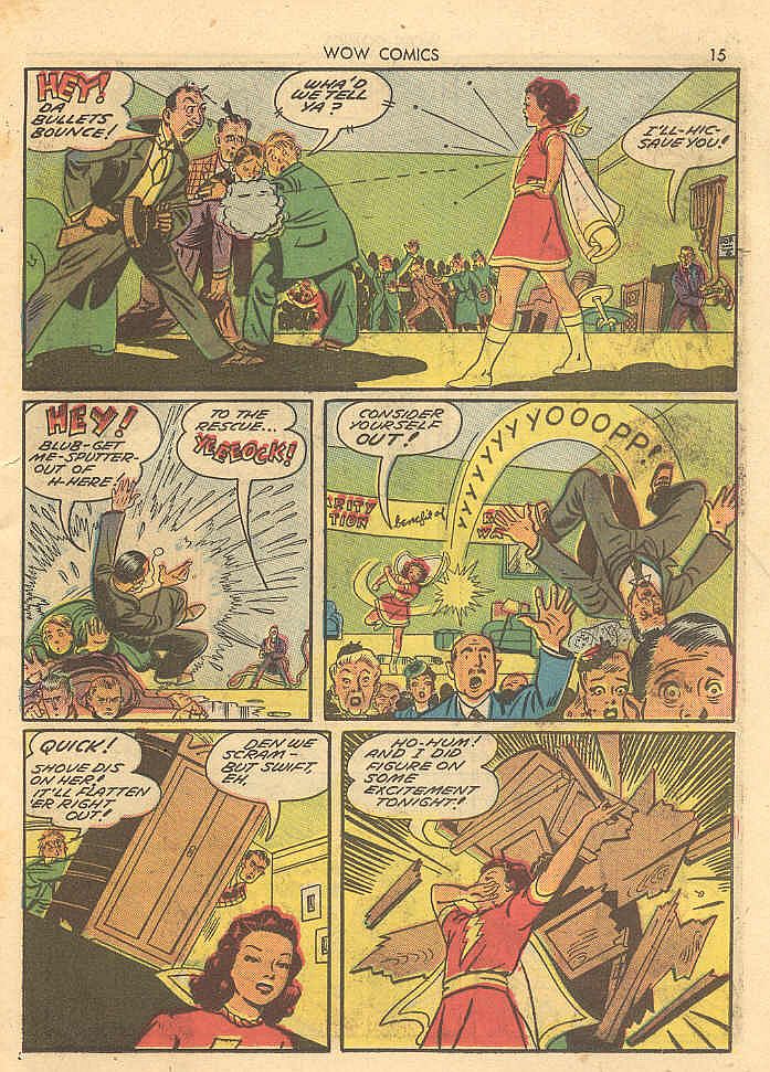 Read online Wow Comics comic -  Issue #12 - 15