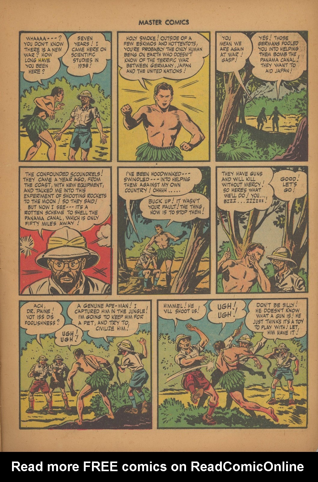 Read online Master Comics comic -  Issue #60 - 10