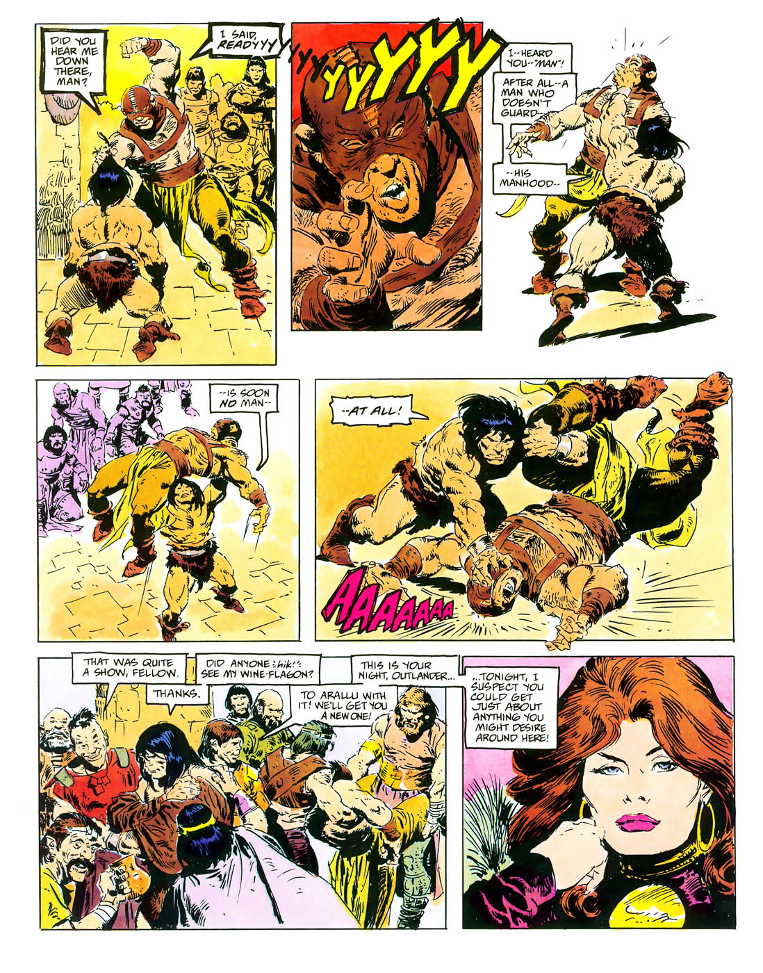 Read online Marvel Graphic Novel comic -  Issue #69 - Conan - The Rogue - 23