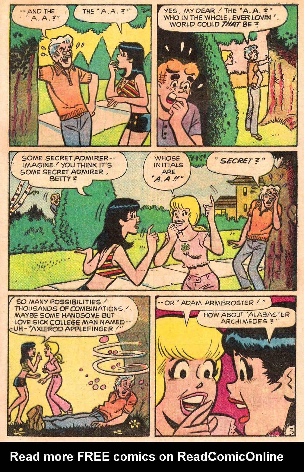 Read online Archie's Girls Betty and Veronica comic -  Issue #205 - 29