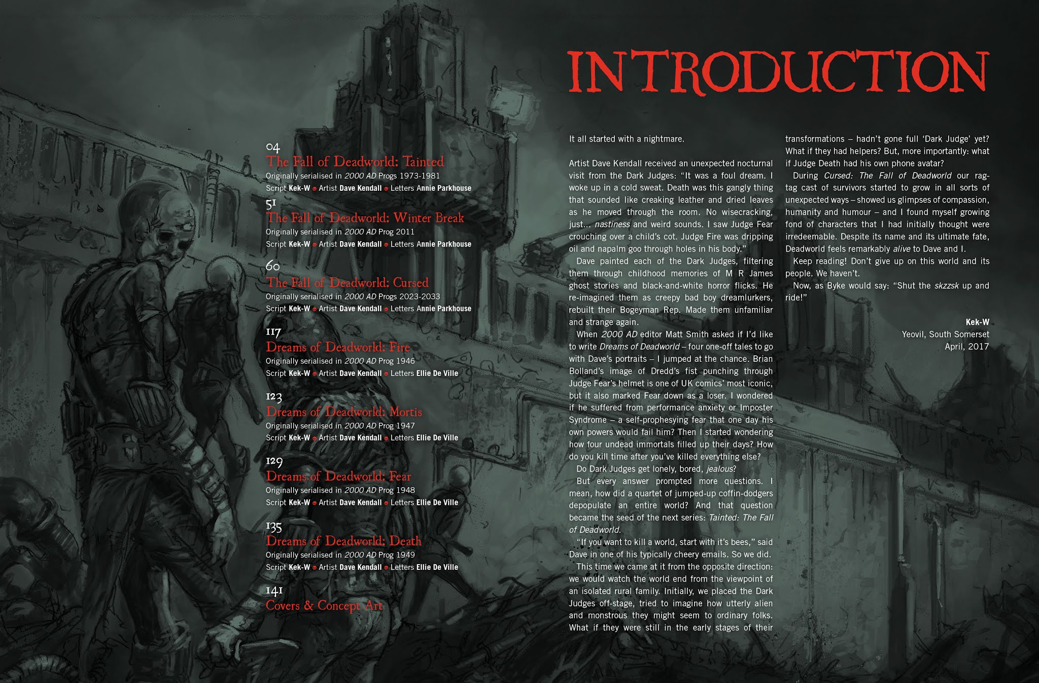 Read online The Dark Judges: The Fall of Deadworld comic -  Issue # TPB - 4