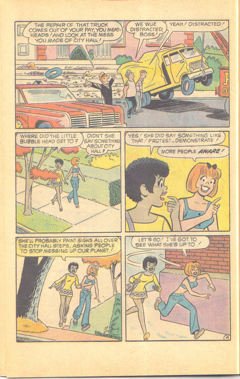 Read online Archie's TV Laugh-Out comic -  Issue #36 - 16