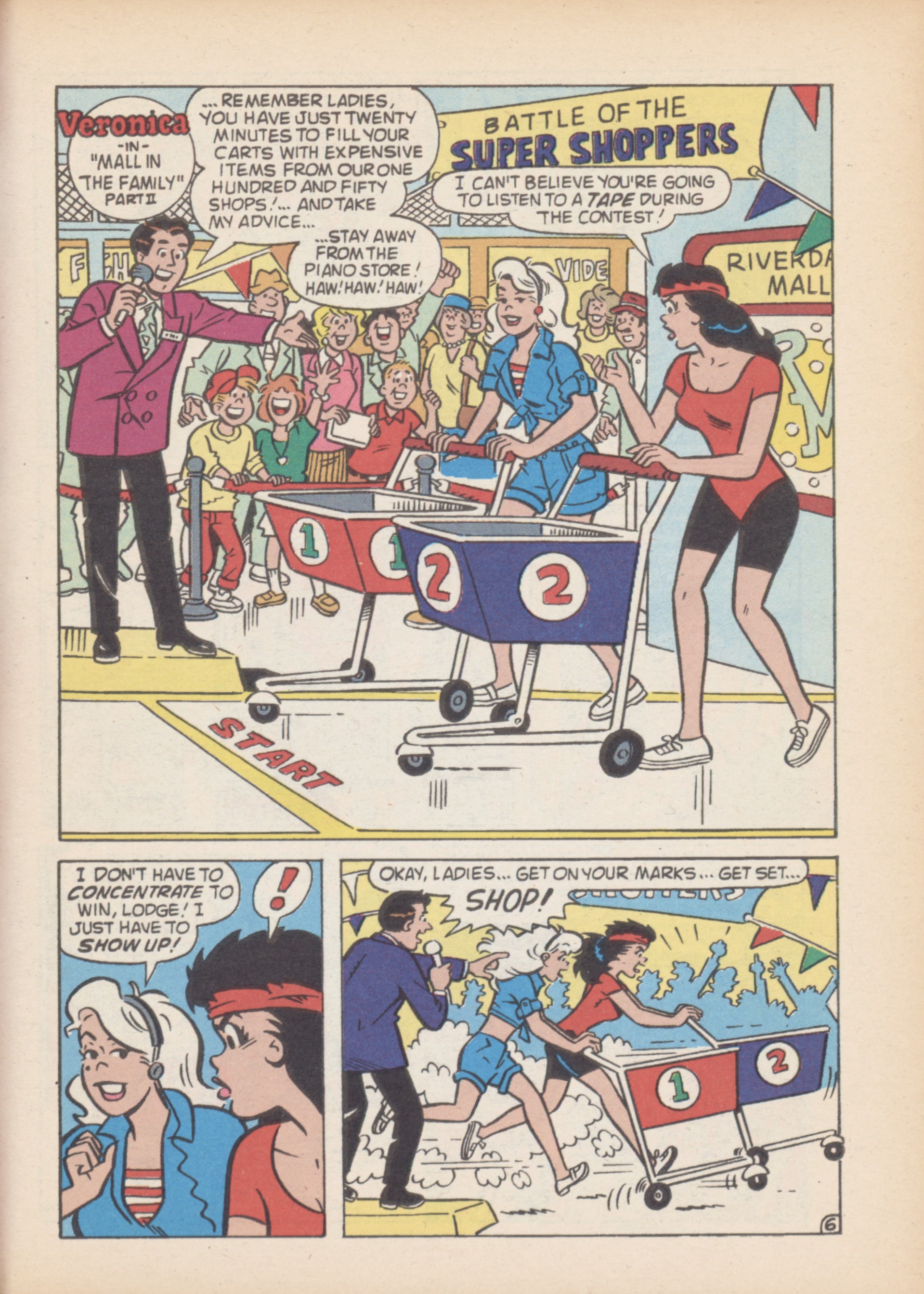 Read online Betty and Veronica Digest Magazine comic -  Issue #96 - 54