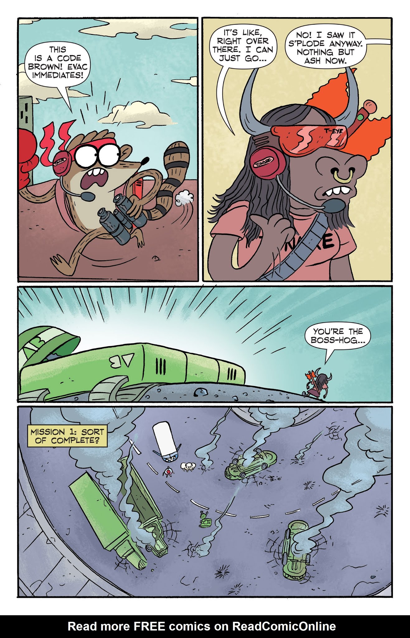 Read online Regular Show: A Clash of Consoles comic -  Issue # TPB (Part 1) - 77