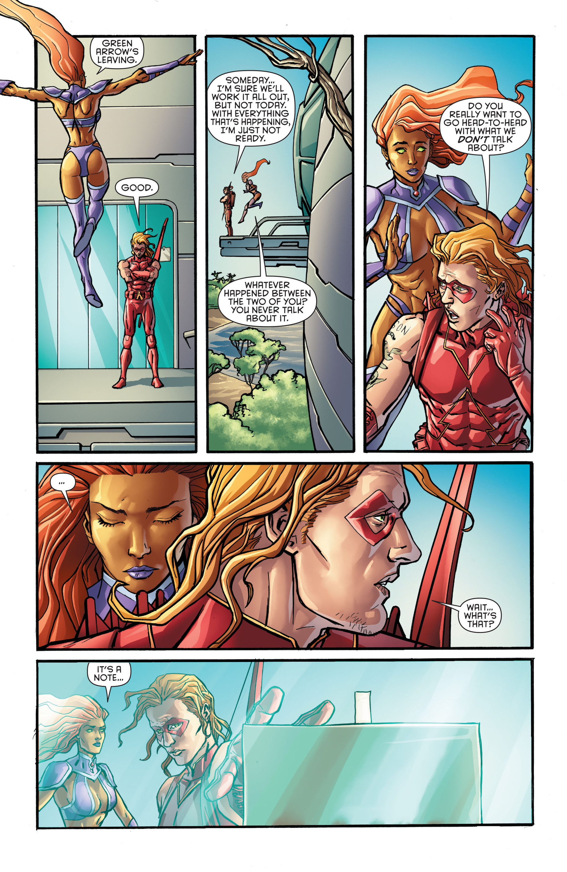 Read online Red Hood And The Outlaws (2011) comic -  Issue # Annual 1 - 36