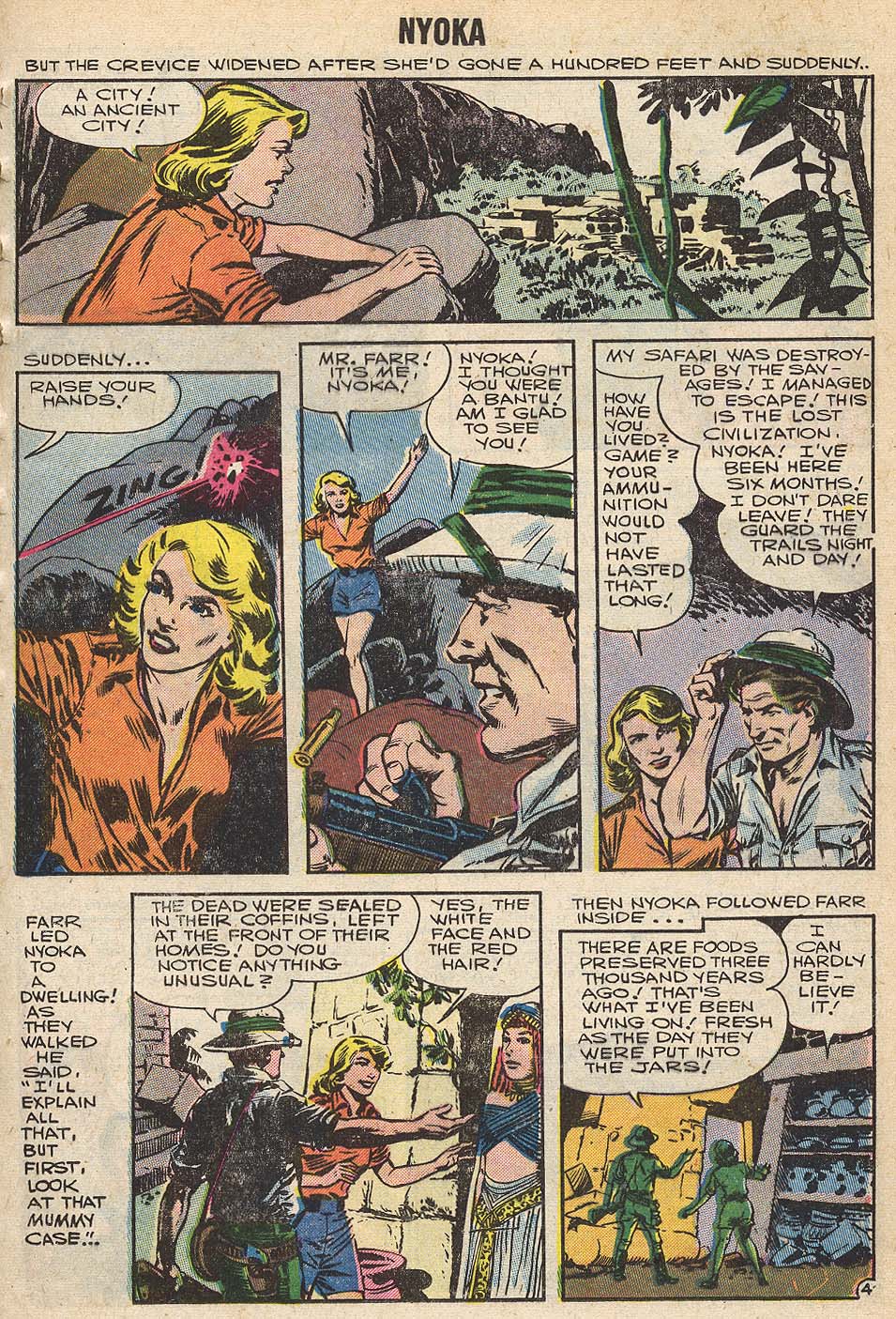 Read online Nyoka the Jungle Girl (1955) comic -  Issue #19 - 13