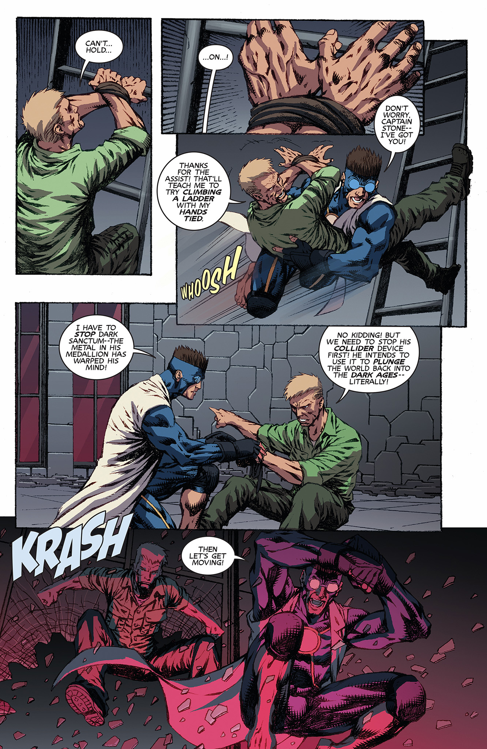 Read online Cage Hero comic -  Issue #4 - 14