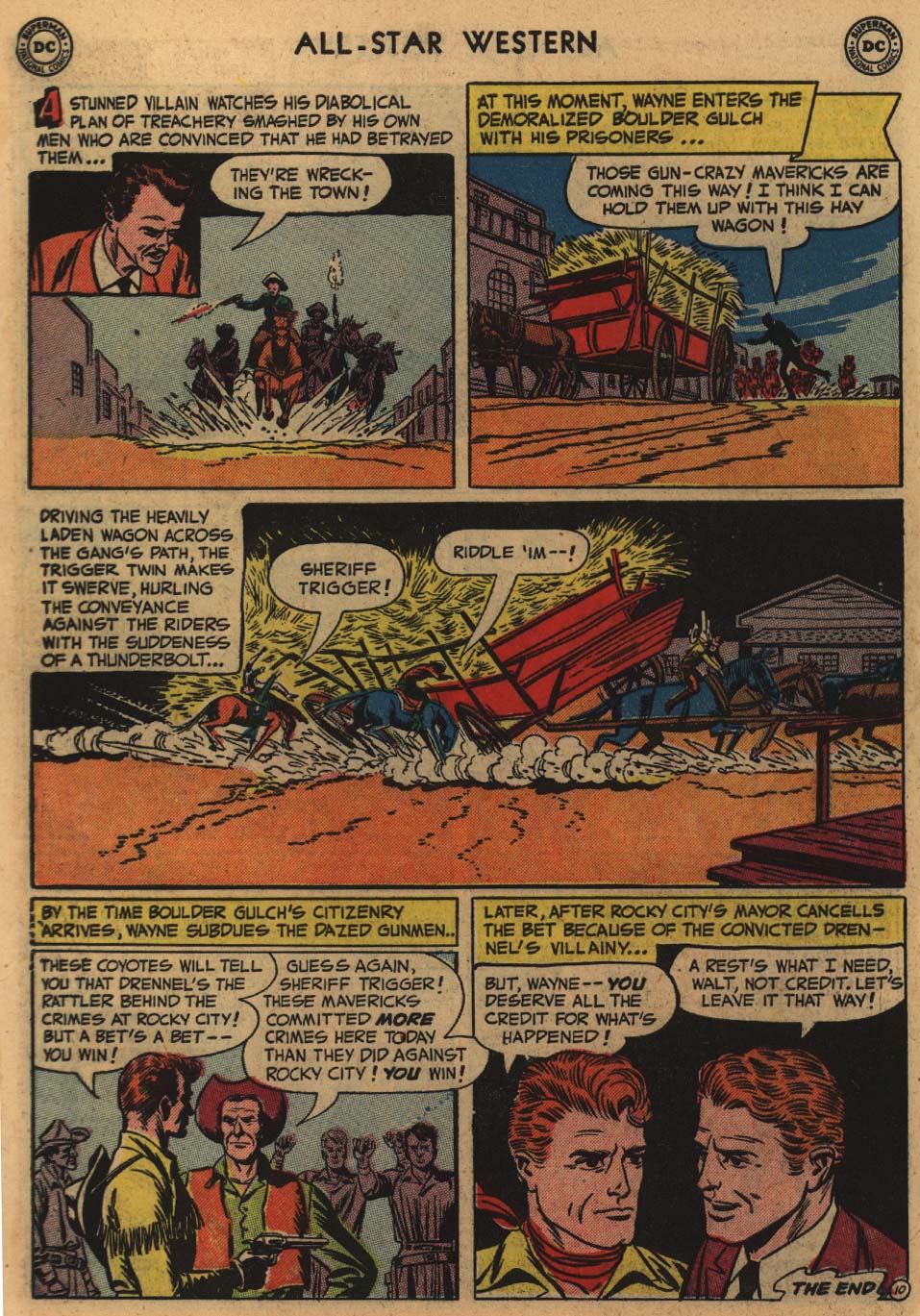 Read online All-Star Western (1951) comic -  Issue #60 - 12