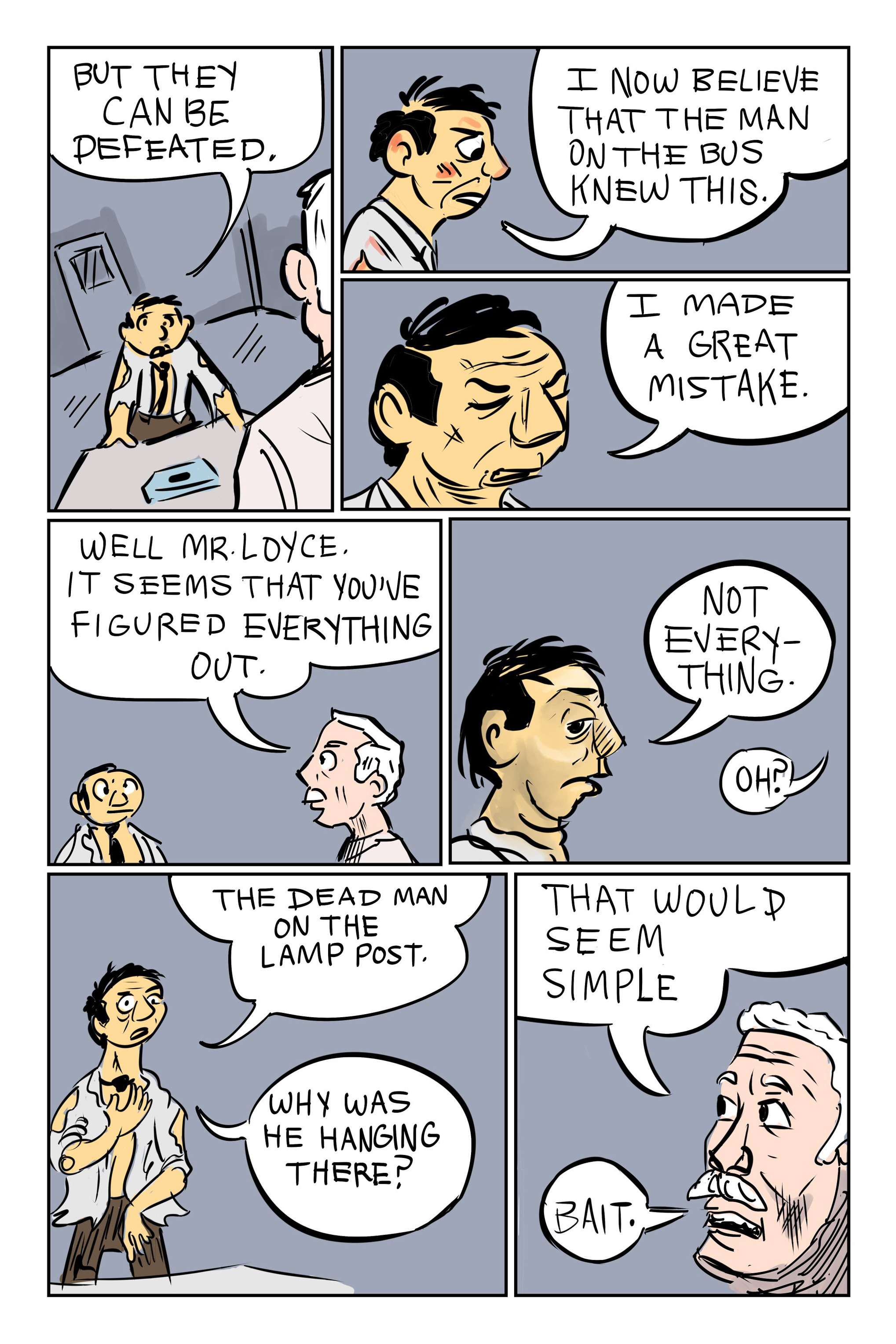 Read online Philip K. Dick's The Hanging Stranger comic -  Issue # Full - 28