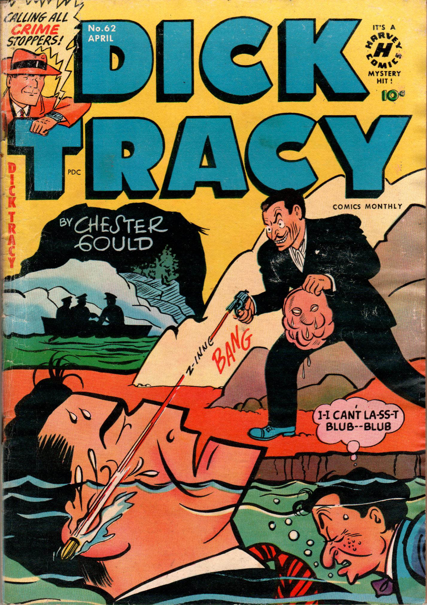 Read online Dick Tracy comic -  Issue #62 - 1