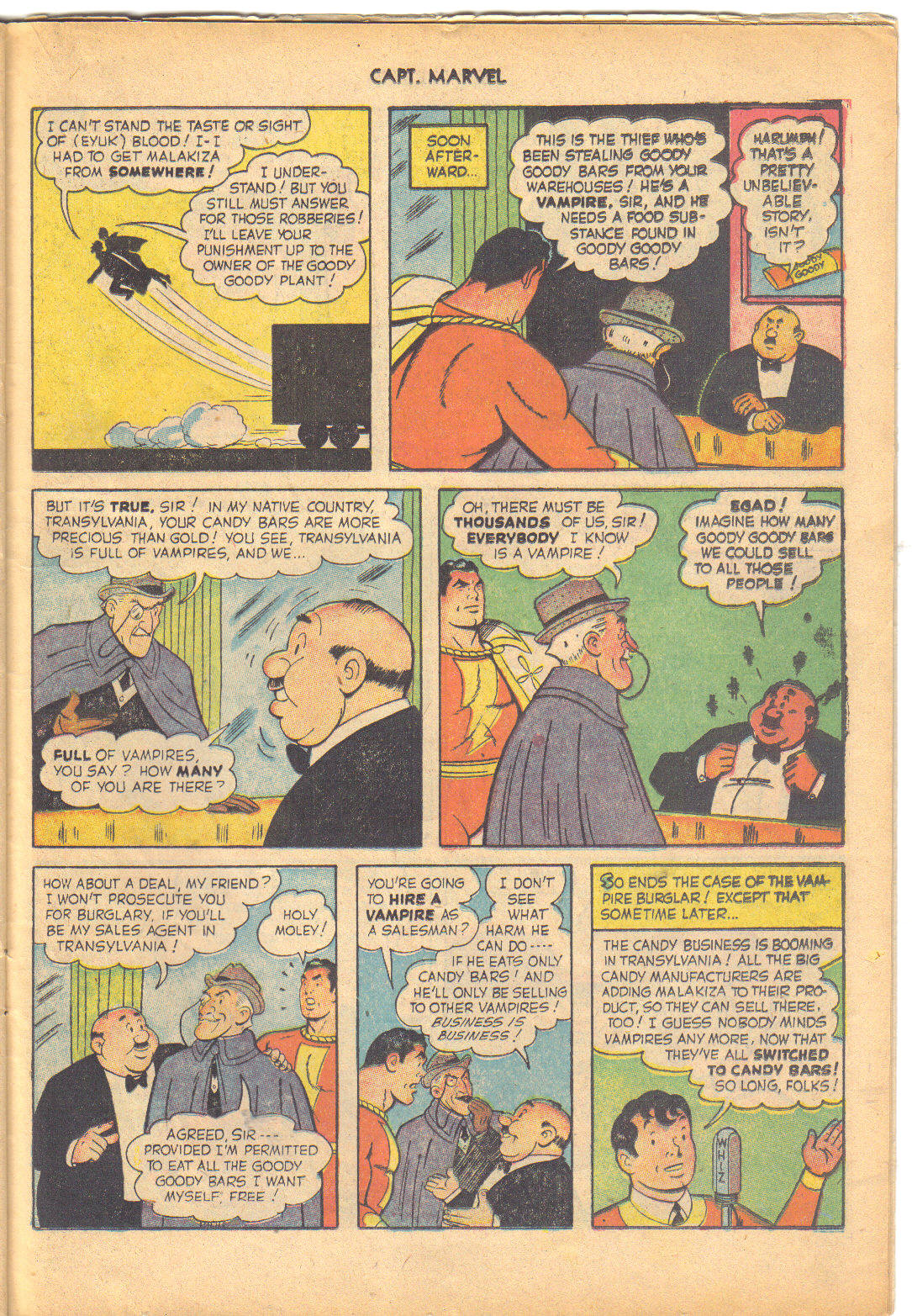 Read online Captain Marvel Adventures comic -  Issue #147 - 23