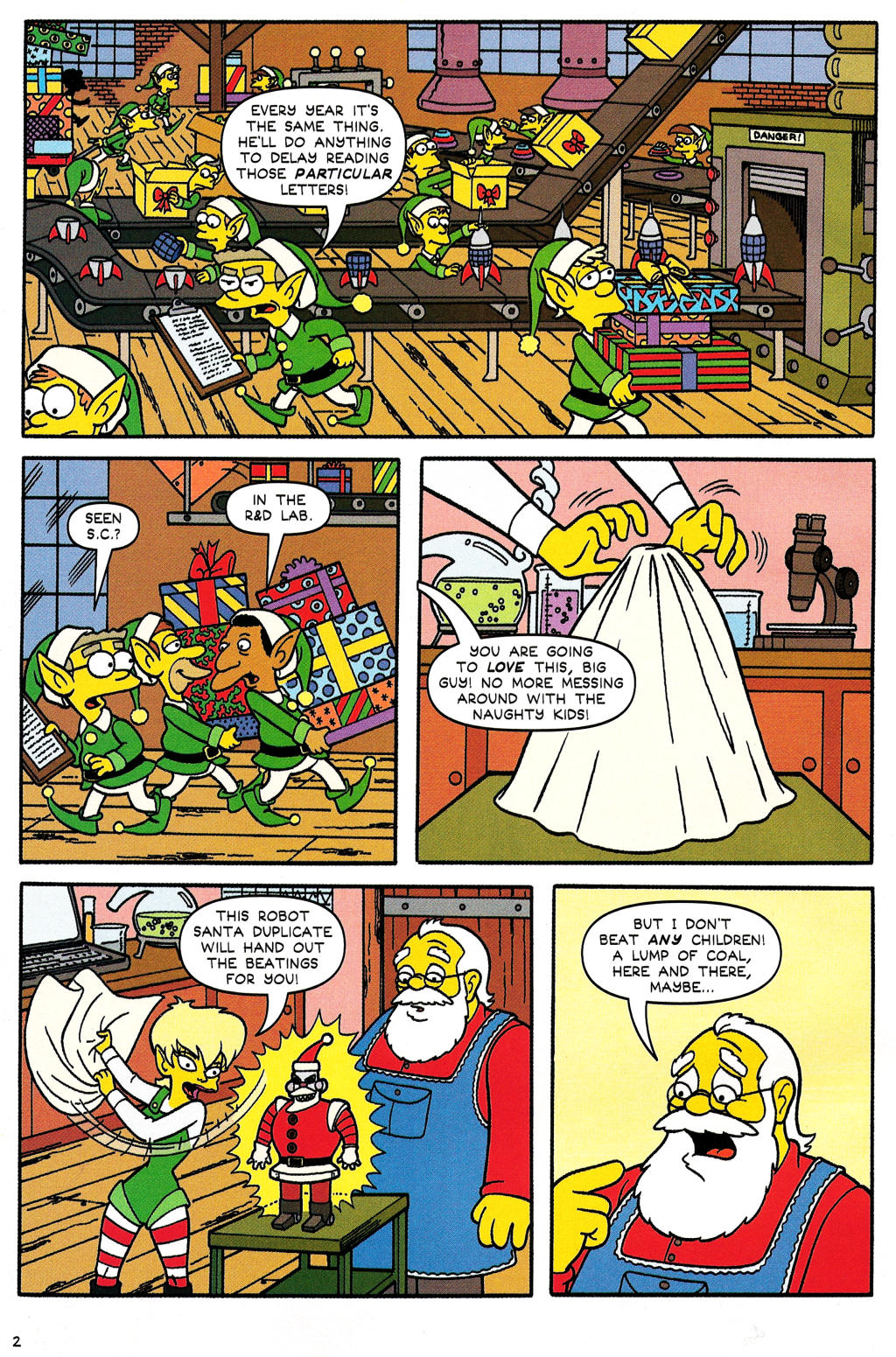 Read online The Simpsons Winter Wingding comic -  Issue #1 - 4