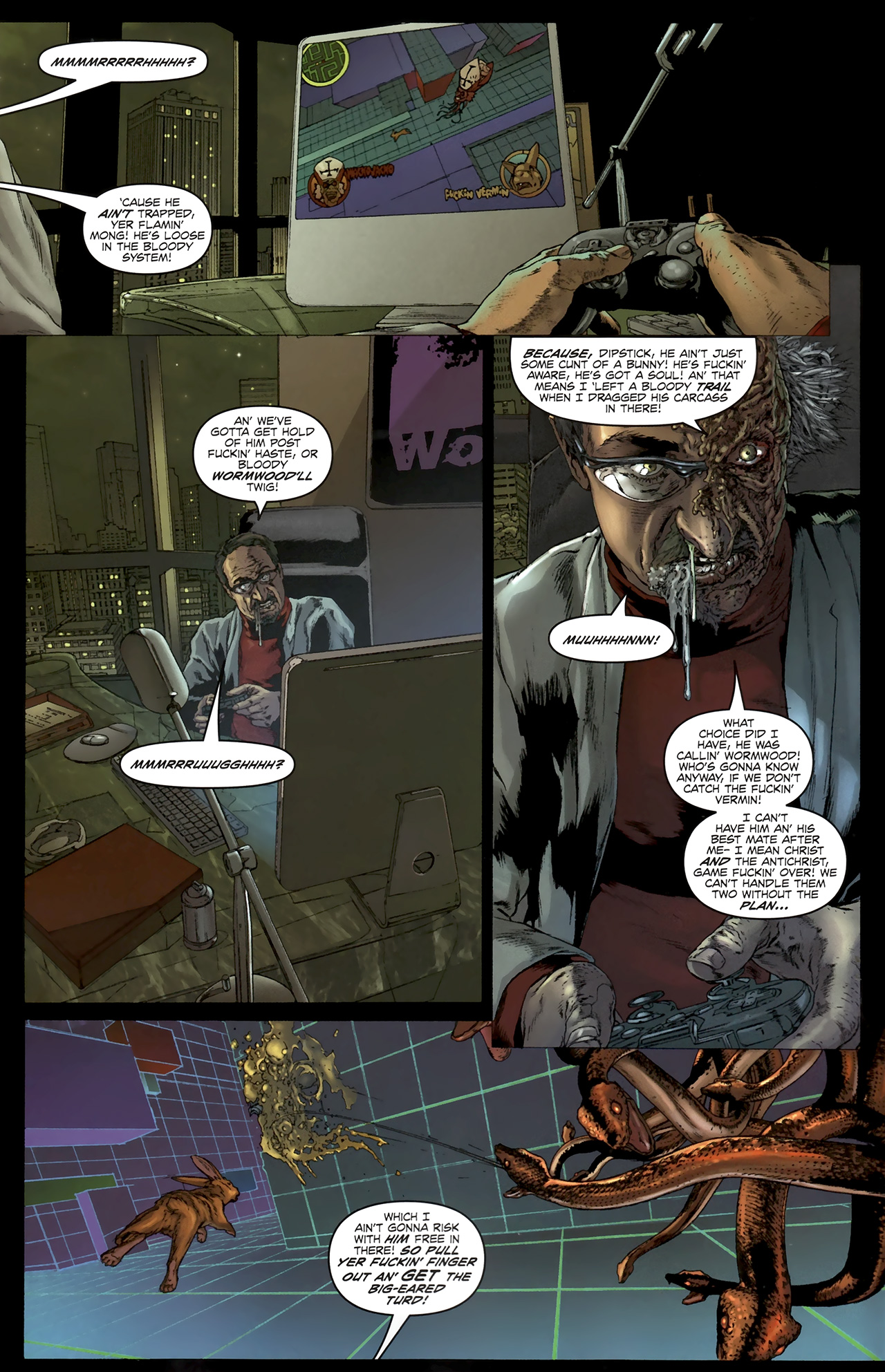 Read online Chronicles of Wormwood: The Last Battle comic -  Issue #5 - 9