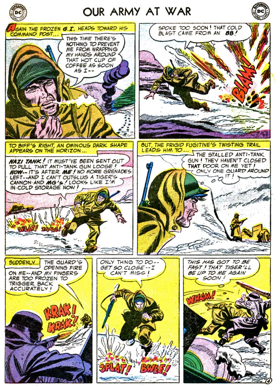 Read online Our Army at War (1952) comic -  Issue #43 - 30