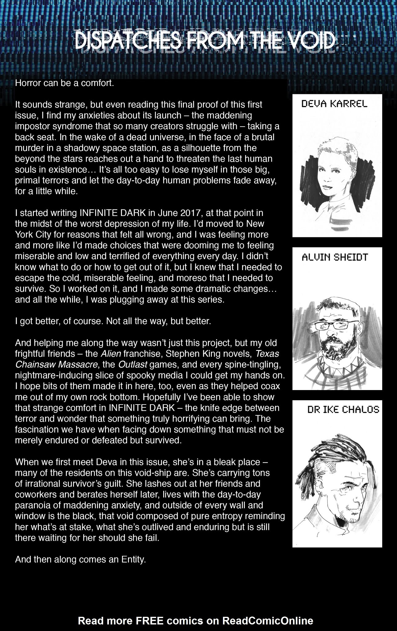 Read online Infinite Dark comic -  Issue #1 - 24