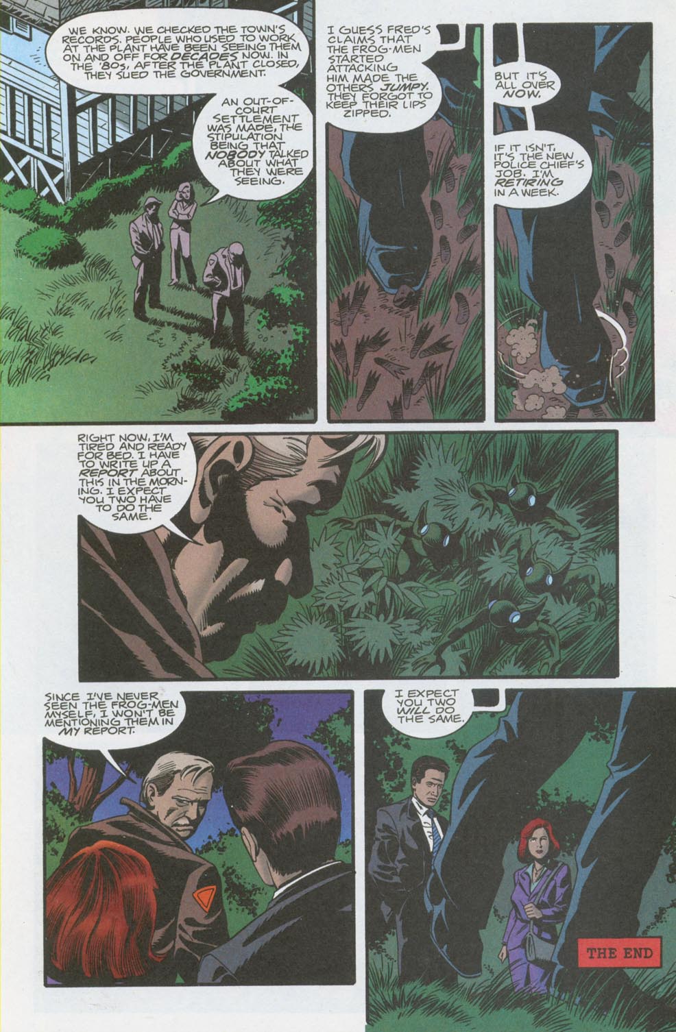 Read online The X-Files (1995) comic -  Issue #32 - 24