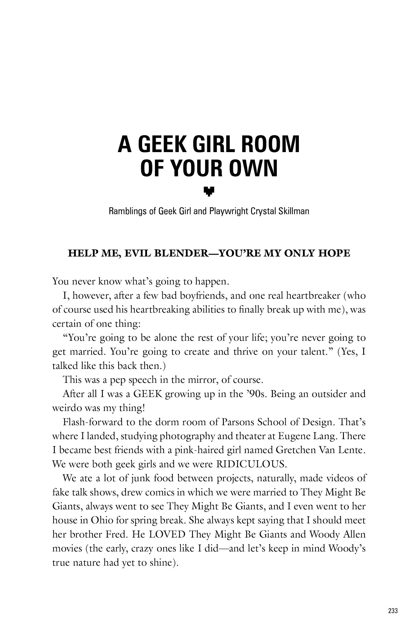 Read online The Secret Loves of Geek Girls comic -  Issue # TPB - 234
