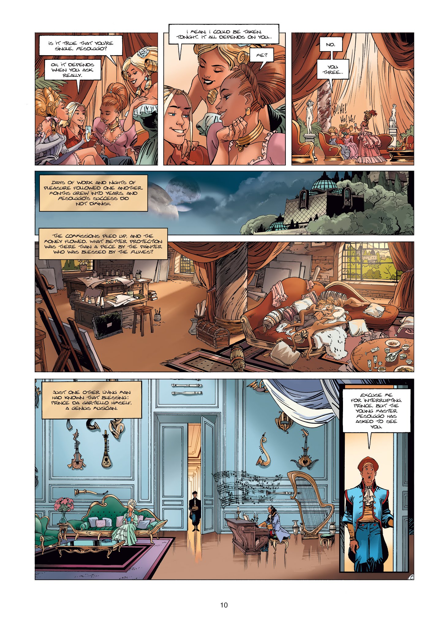 Read online Sangre Vol. 1: Sangre the Survivor comic -  Issue #2 - 10