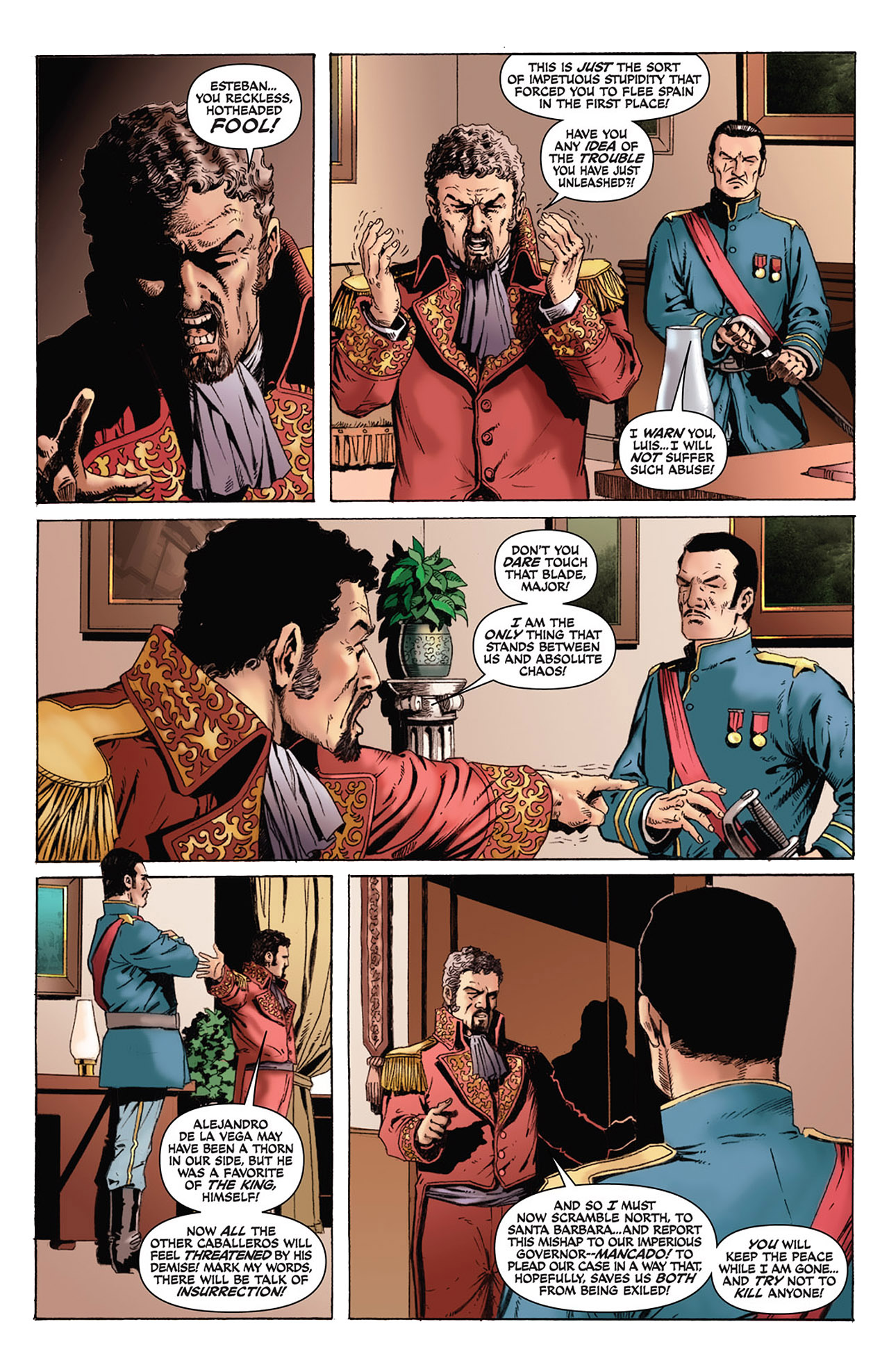 Read online Zorro Rides Again comic -  Issue #5 - 10