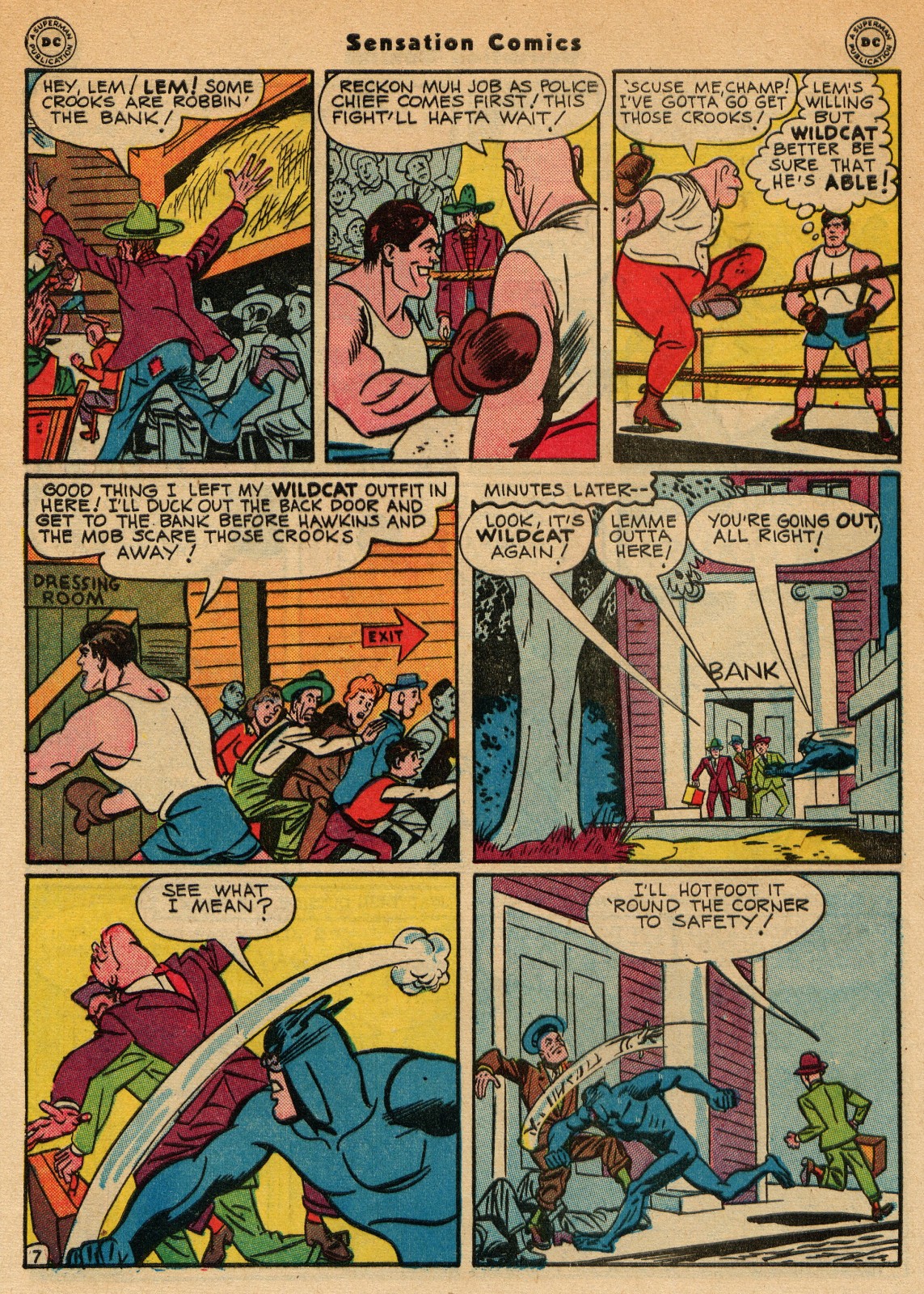 Read online Sensation (Mystery) Comics comic -  Issue #51 - 48