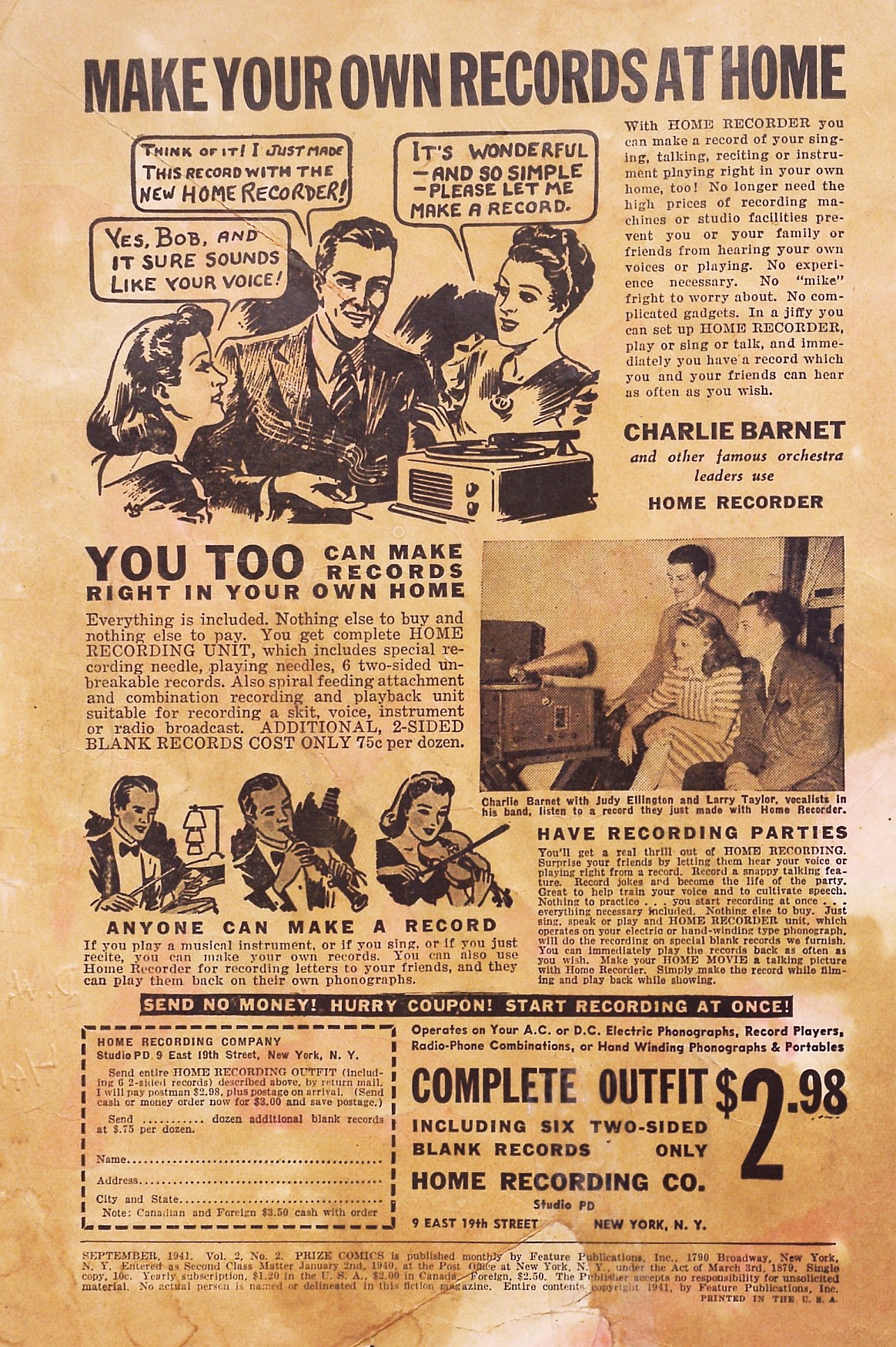 Read online Prize Comics comic -  Issue #14 - 2