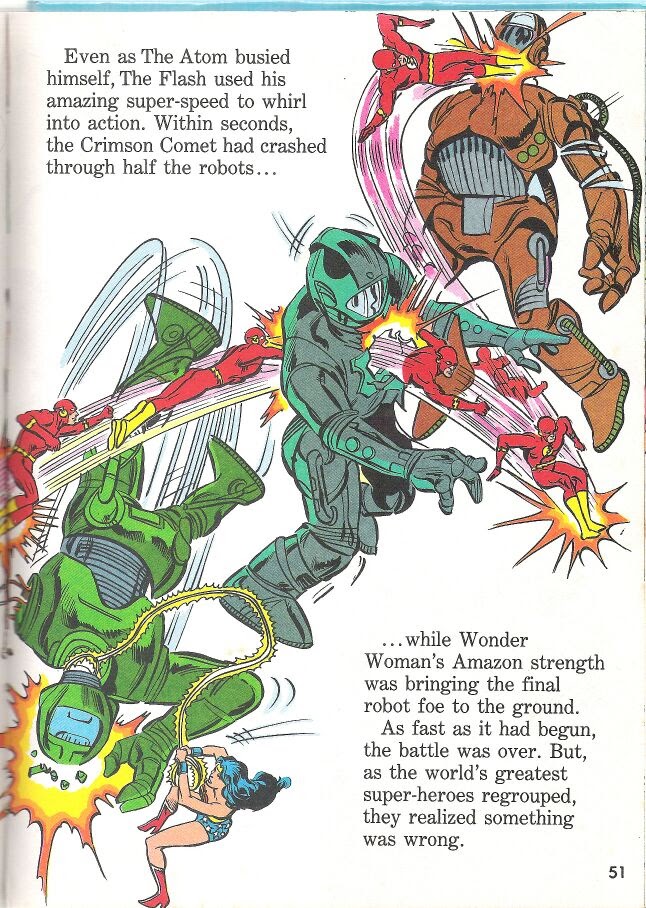 Read online Justice League of America in The Lunar Invaders comic -  Issue # Full - 51