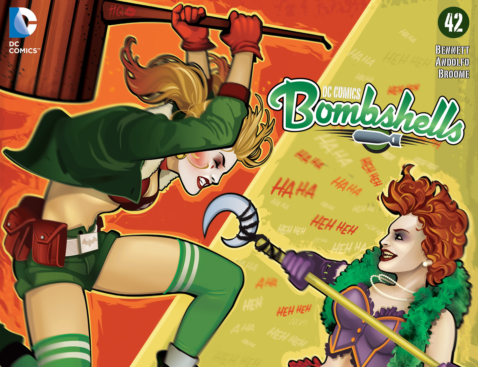 Read online DC Comics: Bombshells comic -  Issue #42 - 1