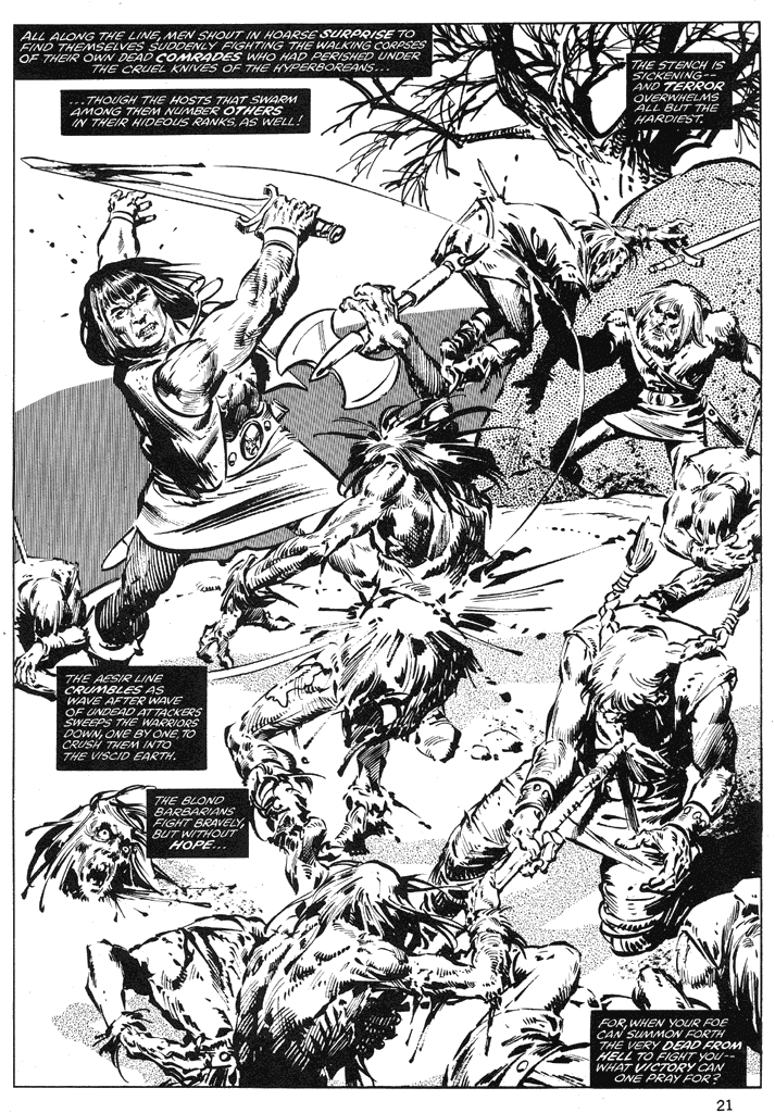 Read online The Savage Sword Of Conan comic -  Issue #39 - 21