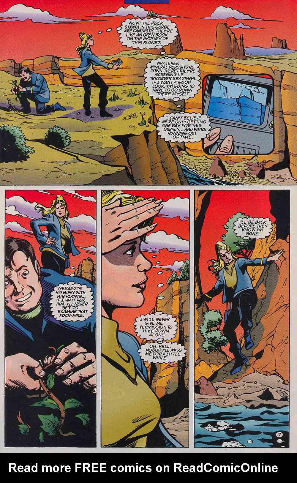 Read online Star Trek (1989) comic -  Issue #73 - 18