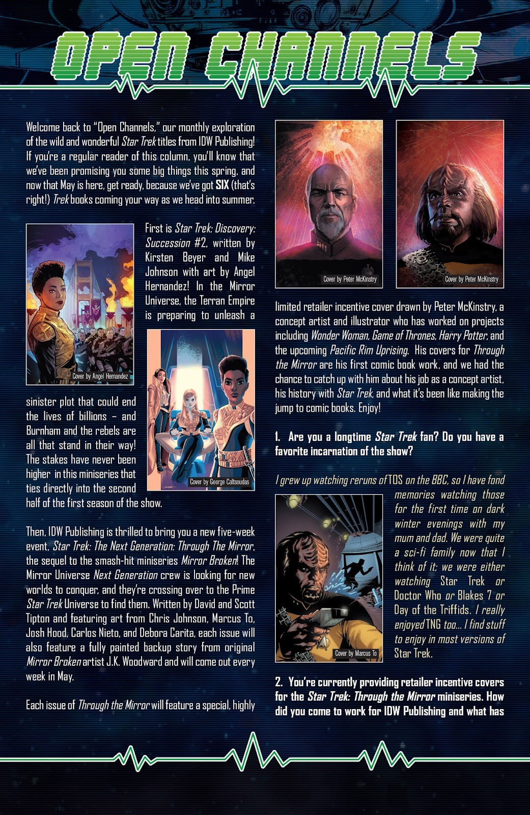 Star Trek: The Next Generation: Through the Mirror issue 1 - Page 23