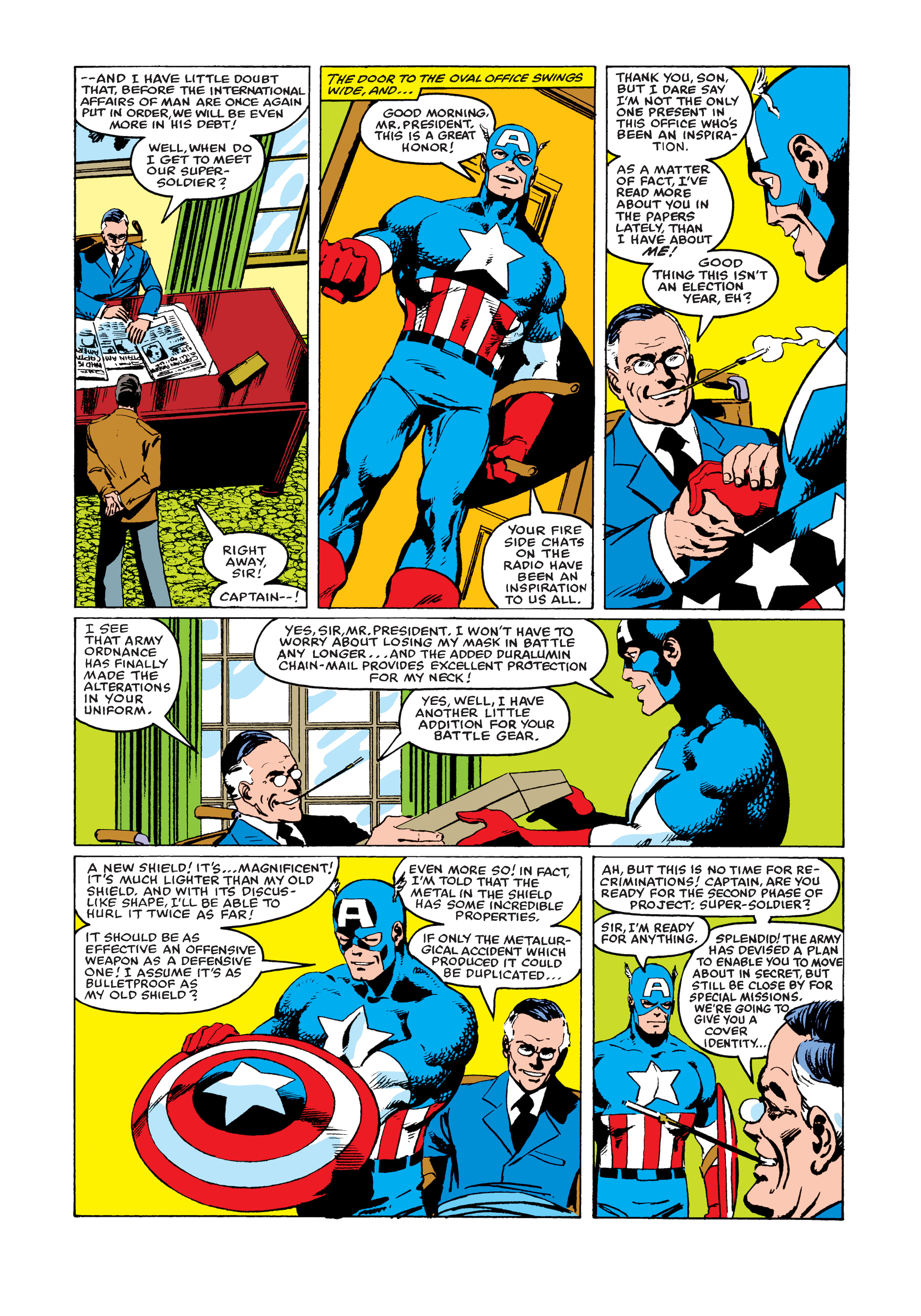 Read online Marvel Masterworks: Captain America comic -  Issue # TPB 14 (Part 2) - 90