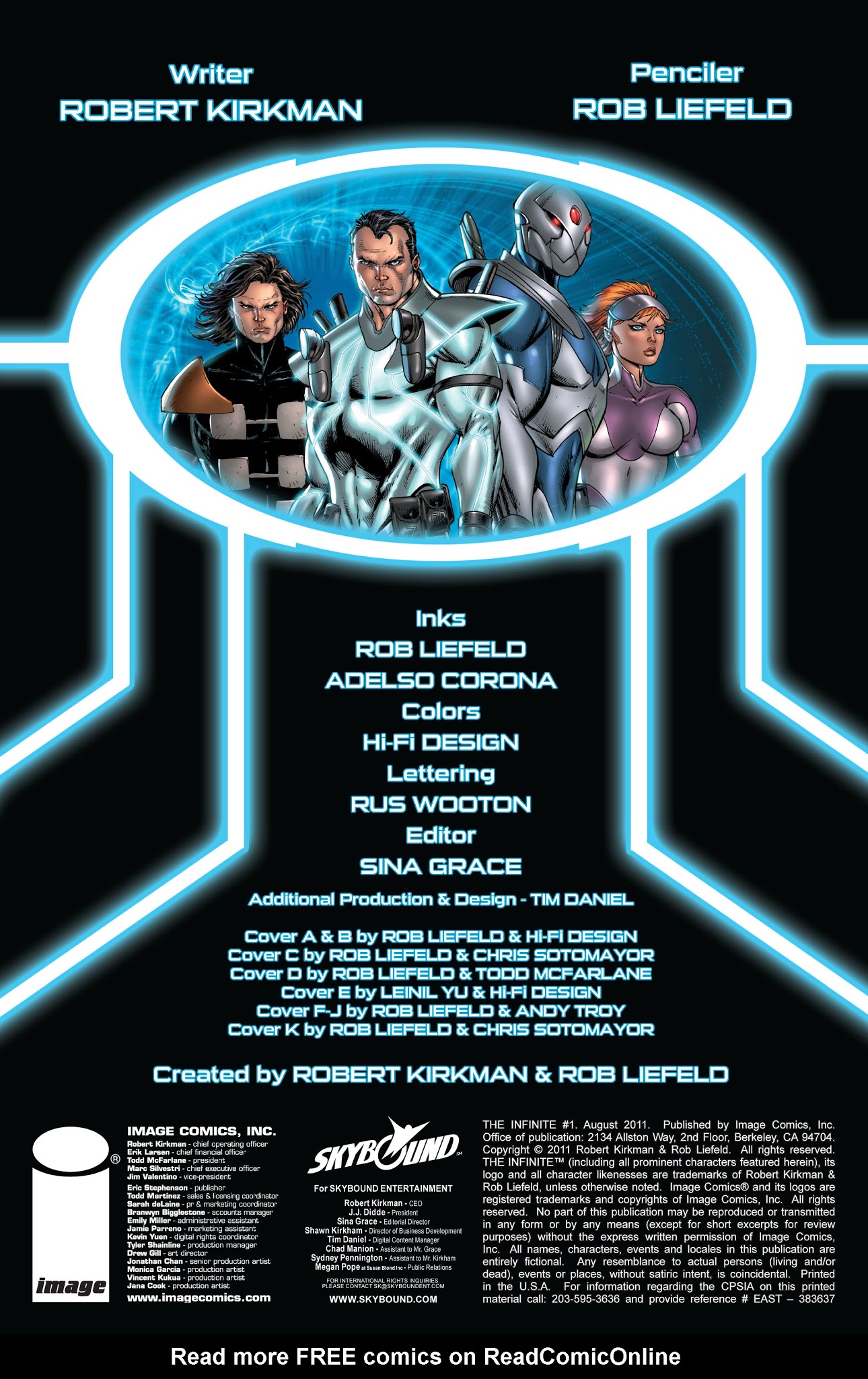 Read online The Infinite comic -  Issue #1 - 3