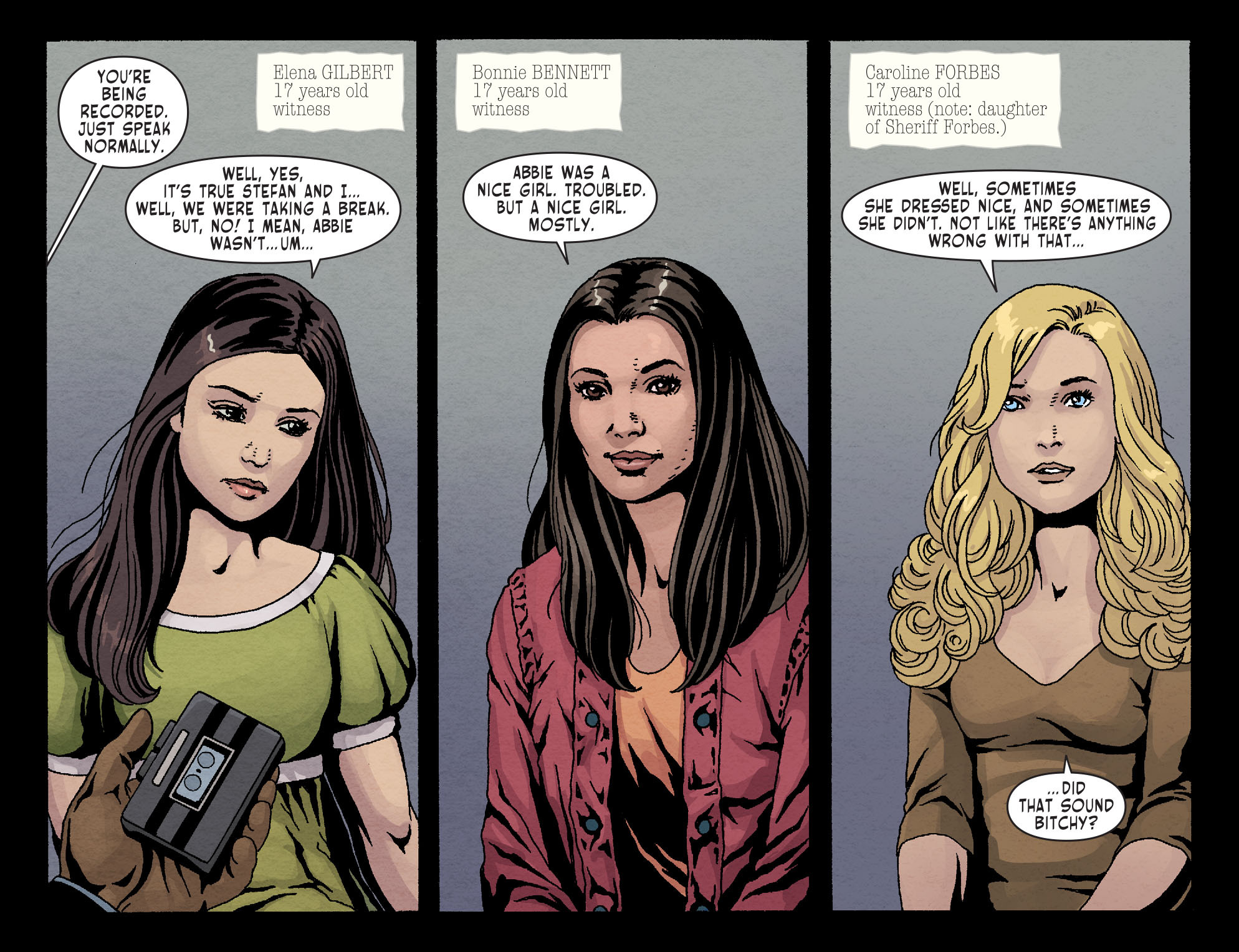 Read online The Vampire Diaries (2013) comic -  Issue #25 - 9