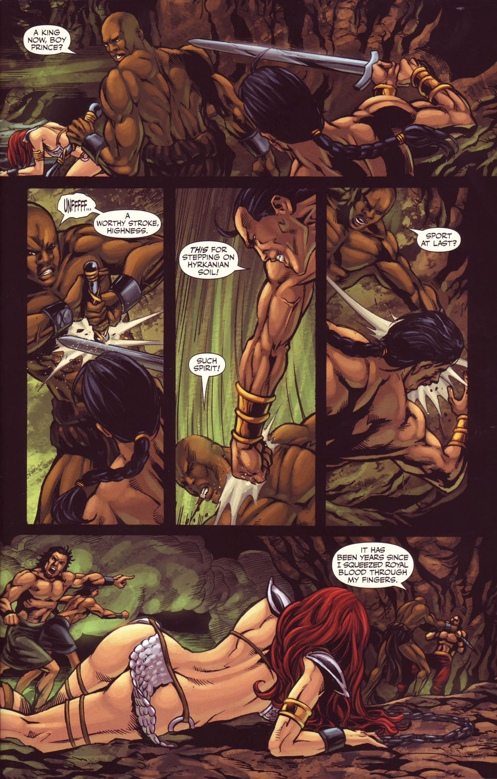 Read online Red Sonja vs. Thulsa Doom comic -  Issue #4 - 23
