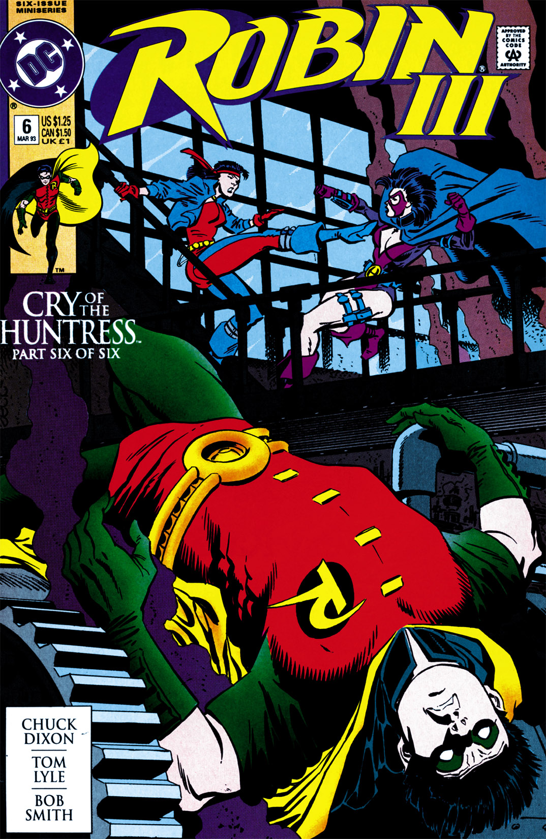 Read online Robin III: Cry of the Huntress comic -  Issue #6 - 1
