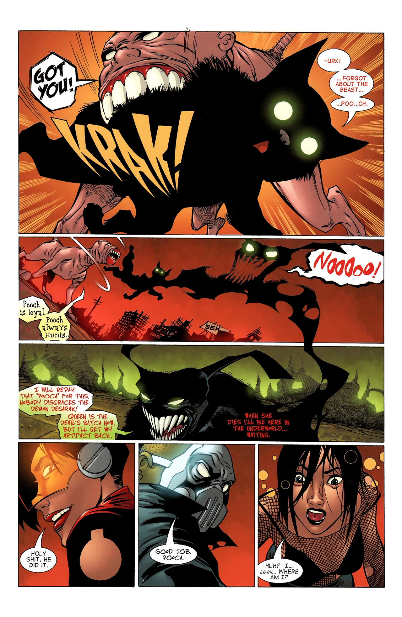 Read online Bomb Queen vs. Hack/Slash comic -  Issue # Full - 19