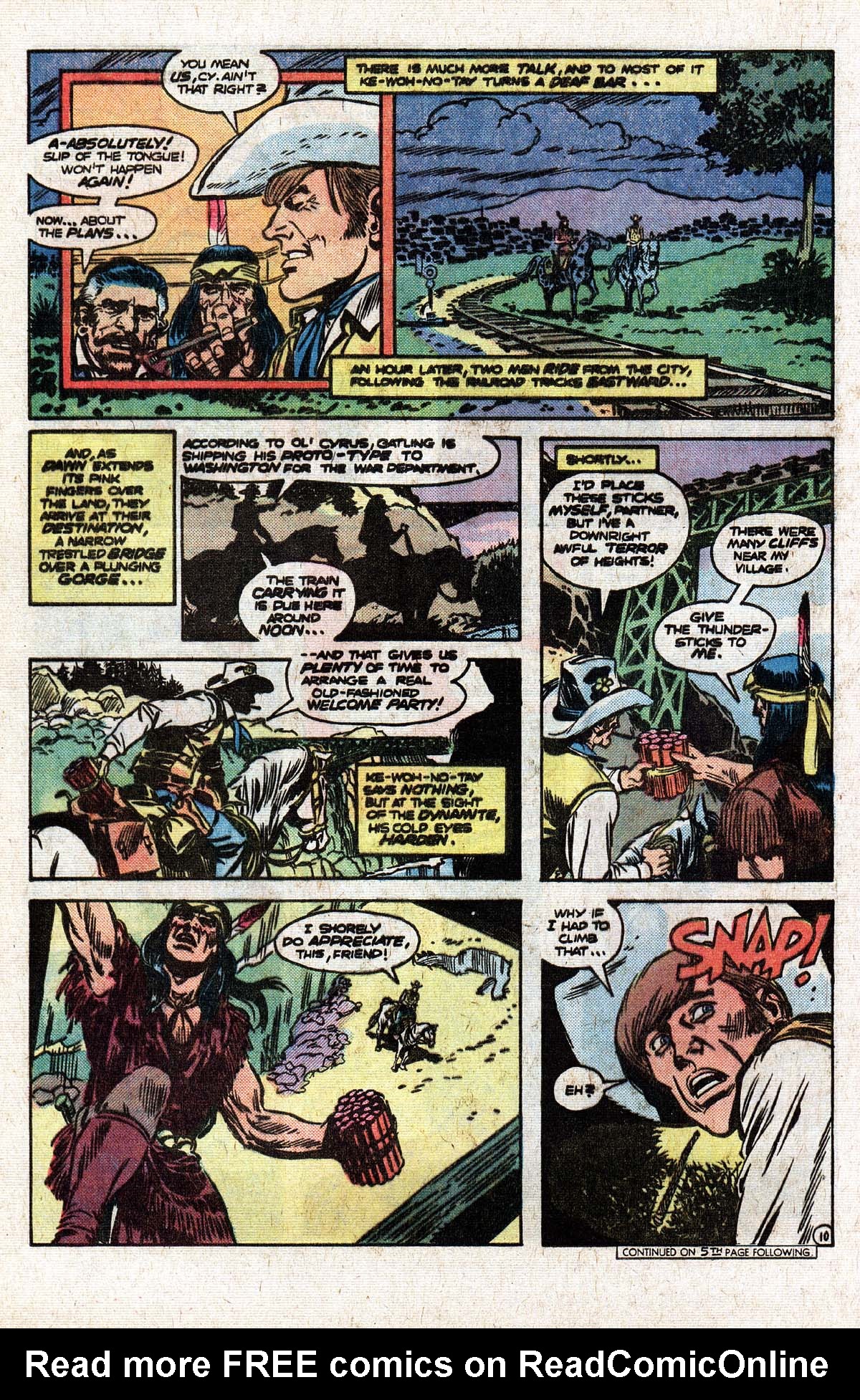 Read online Weird Western Tales (1972) comic -  Issue #45 - 16