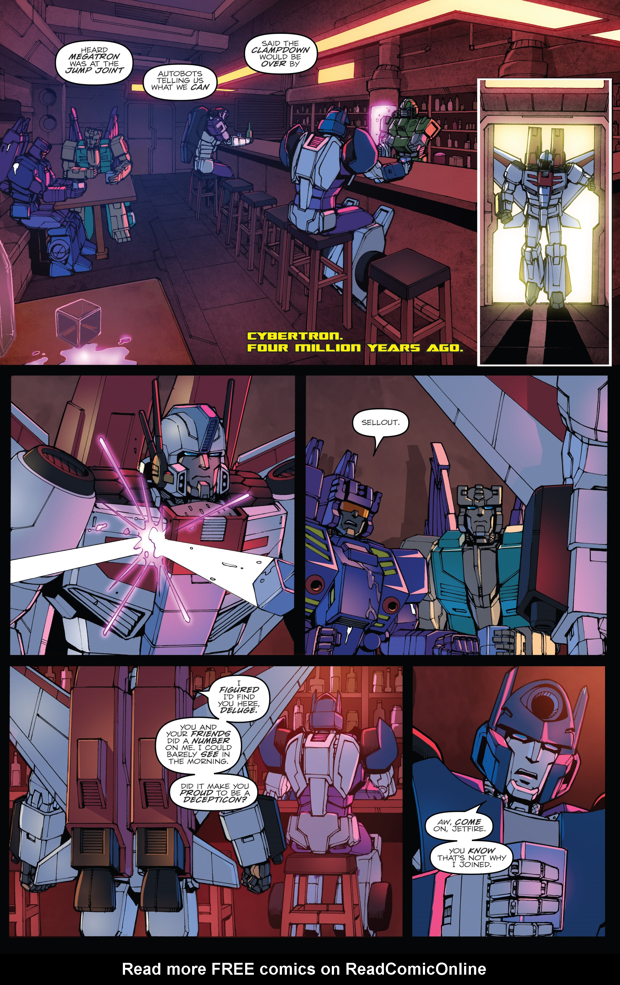 Read online Optimus Prime comic -  Issue #8 - 18
