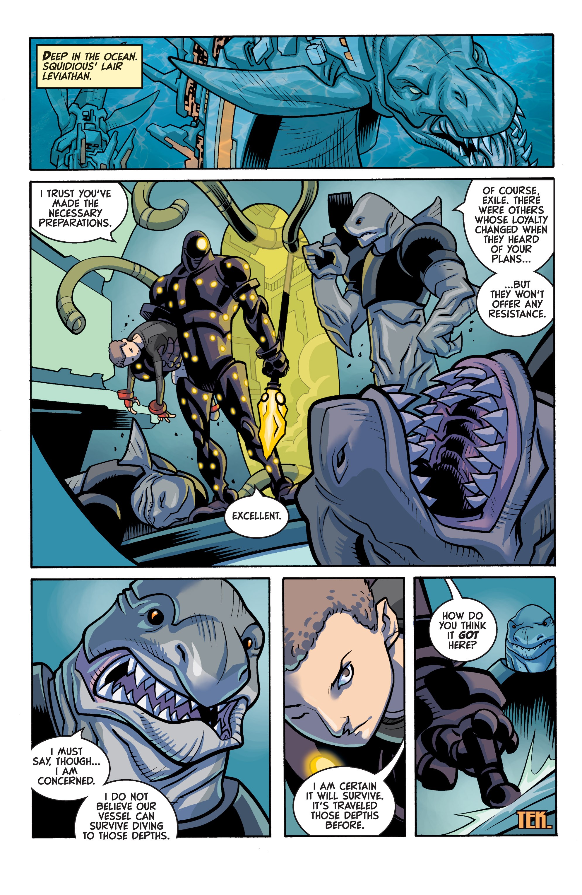Read online Super Dinosaur (2011) comic -  Issue #11 - 15