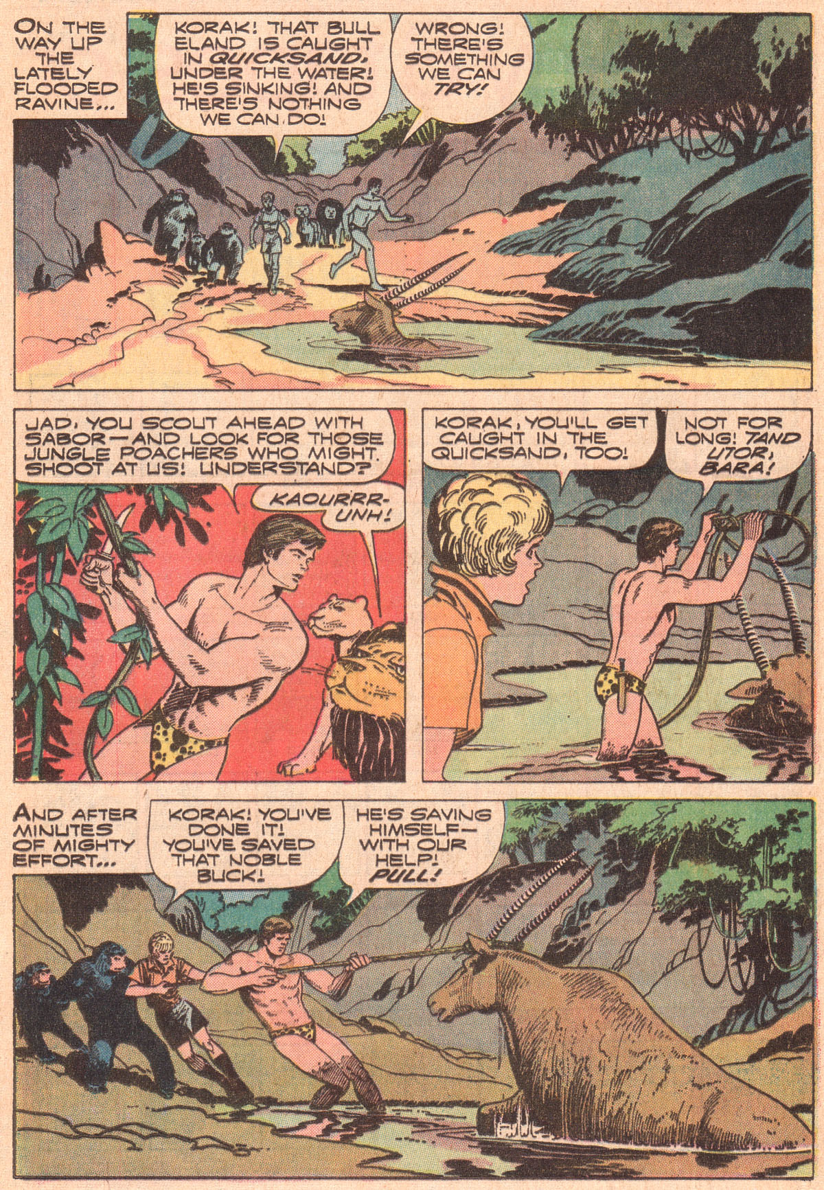Read online Korak, Son of Tarzan (1964) comic -  Issue #43 - 17