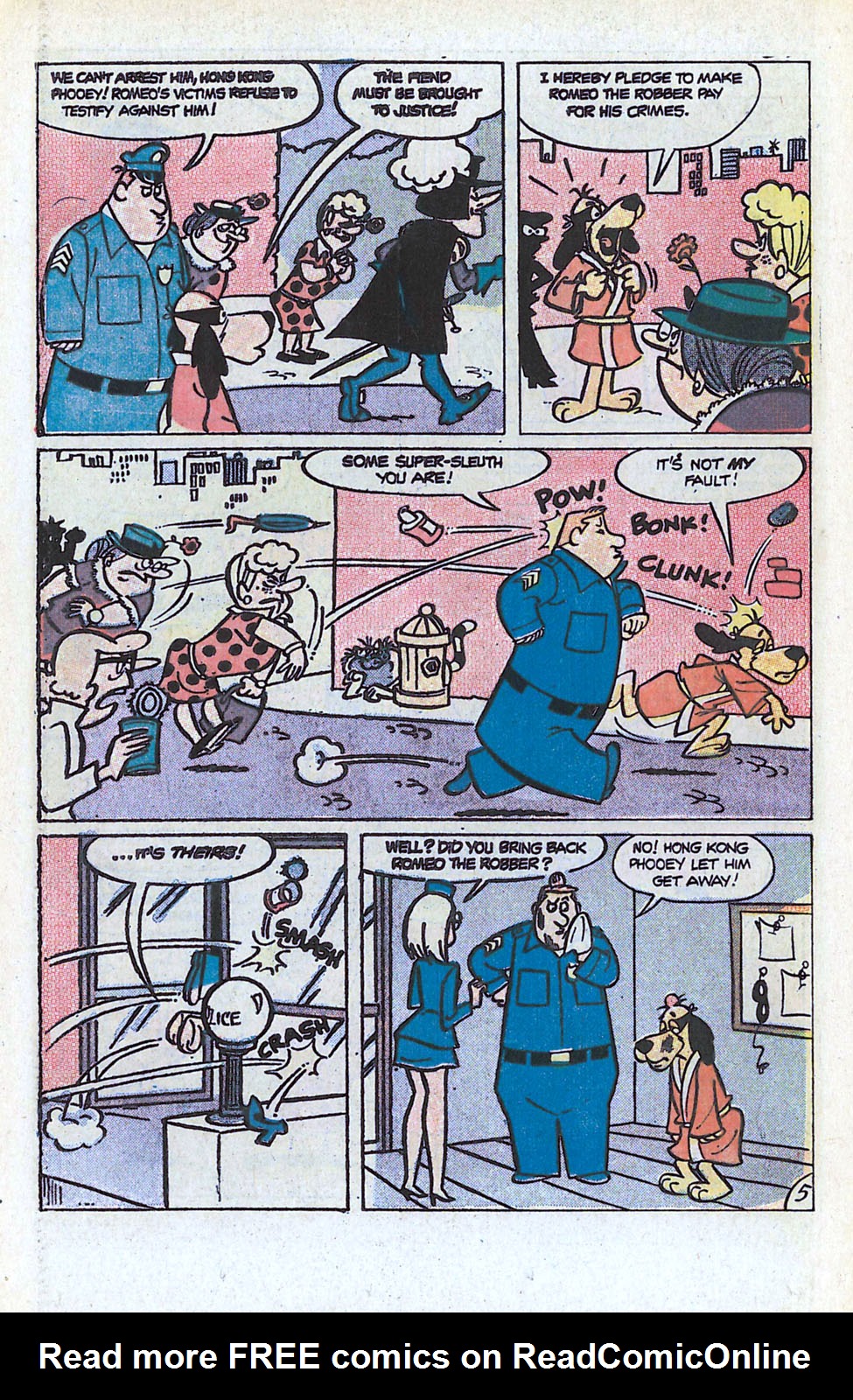 Read online Hong Kong Phooey comic -  Issue #9 - 26