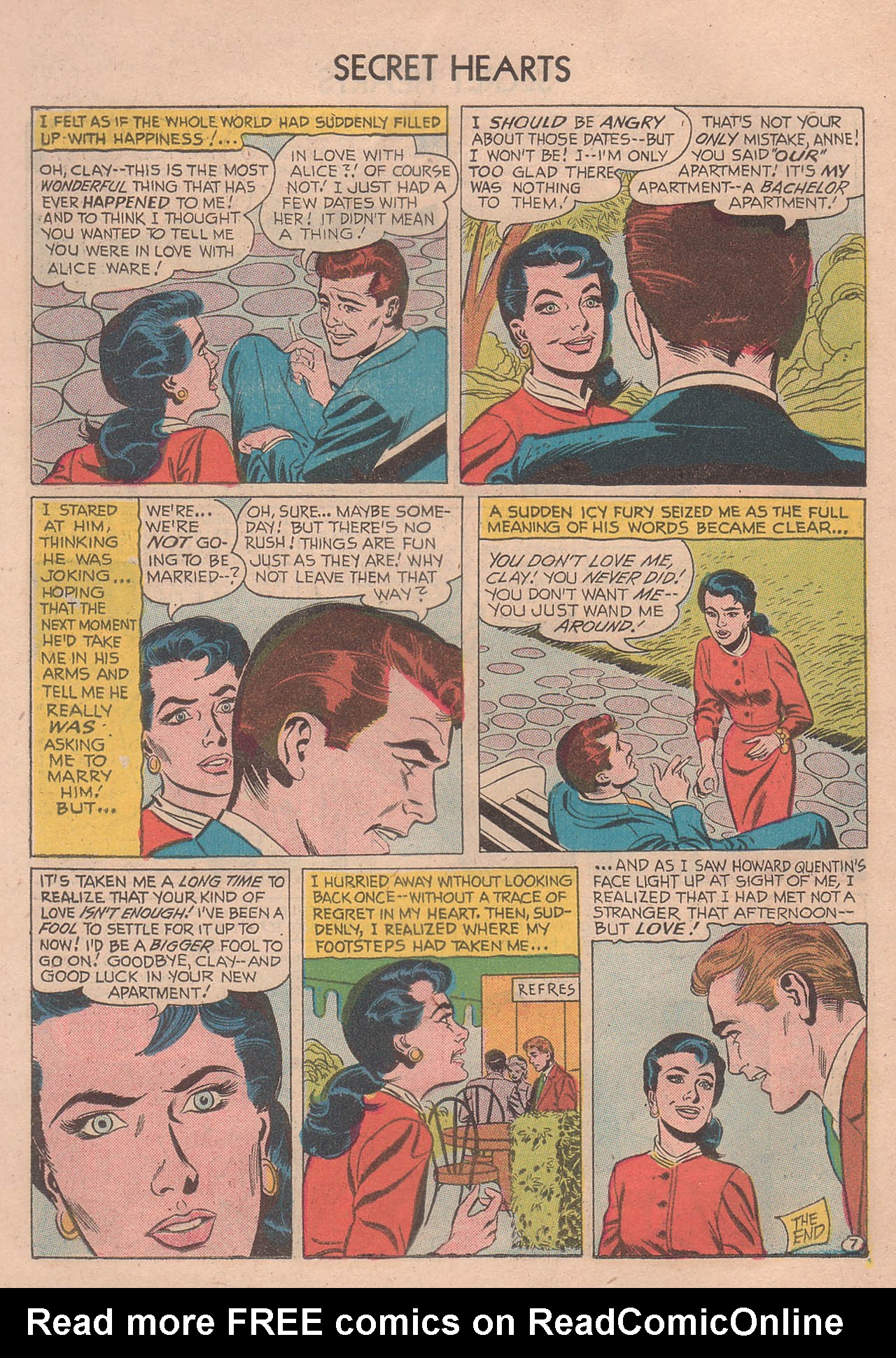 Read online Secret Hearts comic -  Issue #39 - 26