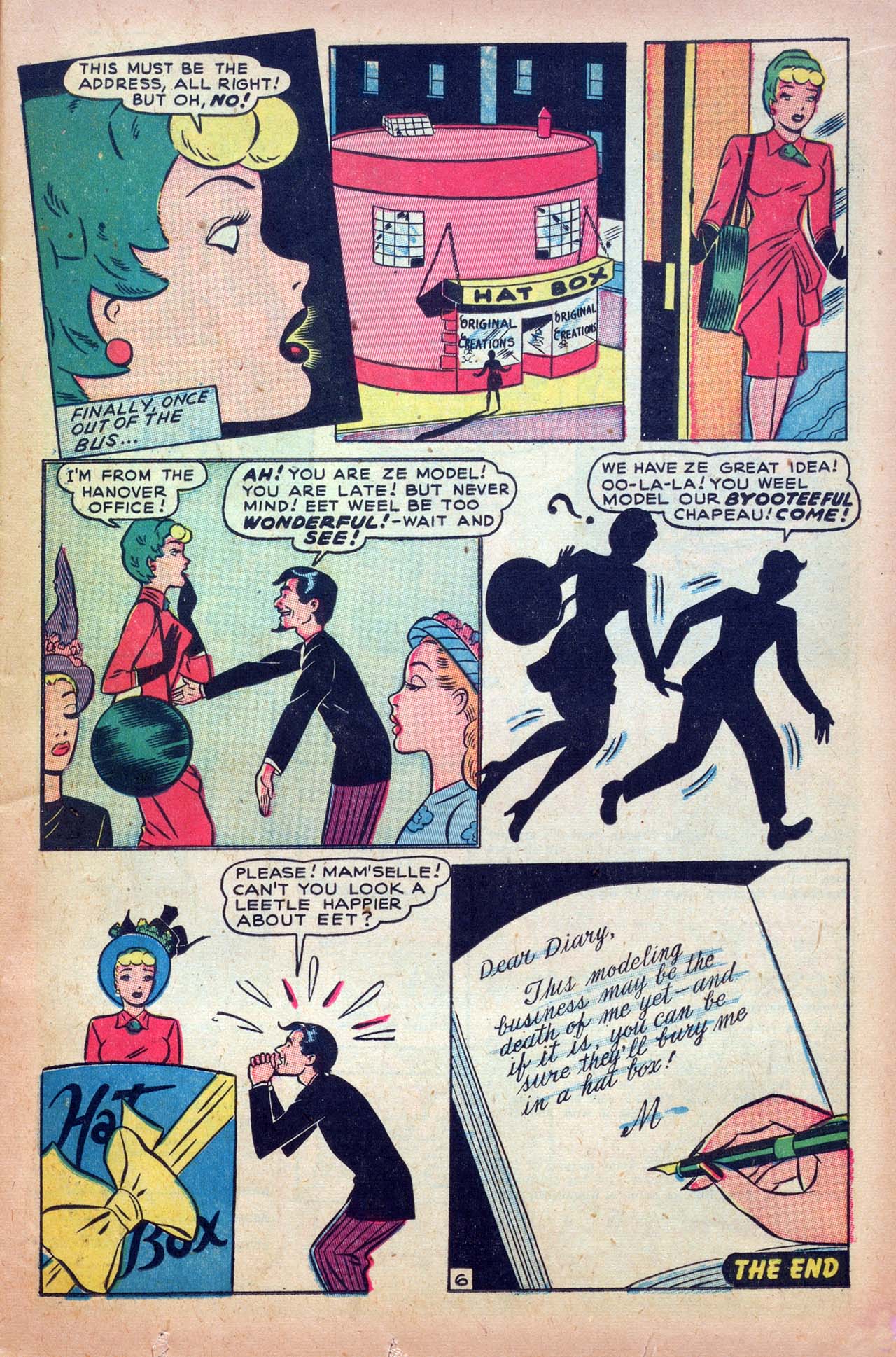 Read online Millie the Model comic -  Issue #10 - 17