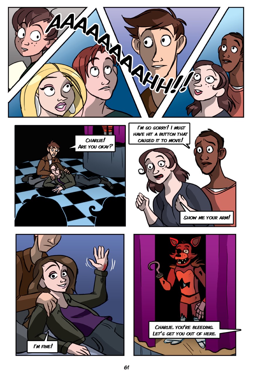 Read online Five Nights At Freddy's comic -  Issue # The Silver Eyes (Part 1) - 63
